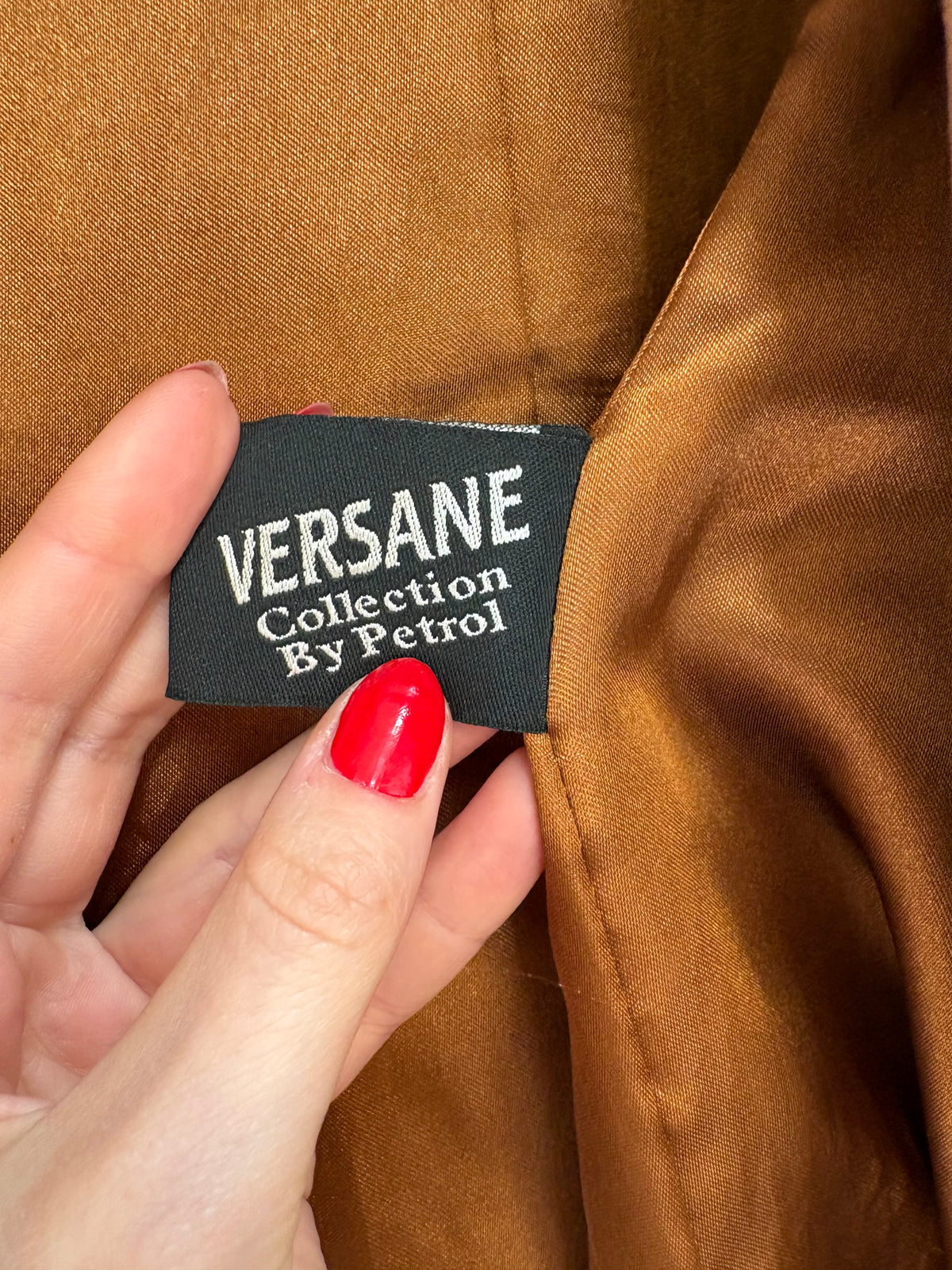 1990s Brown Leather Longline Coat
