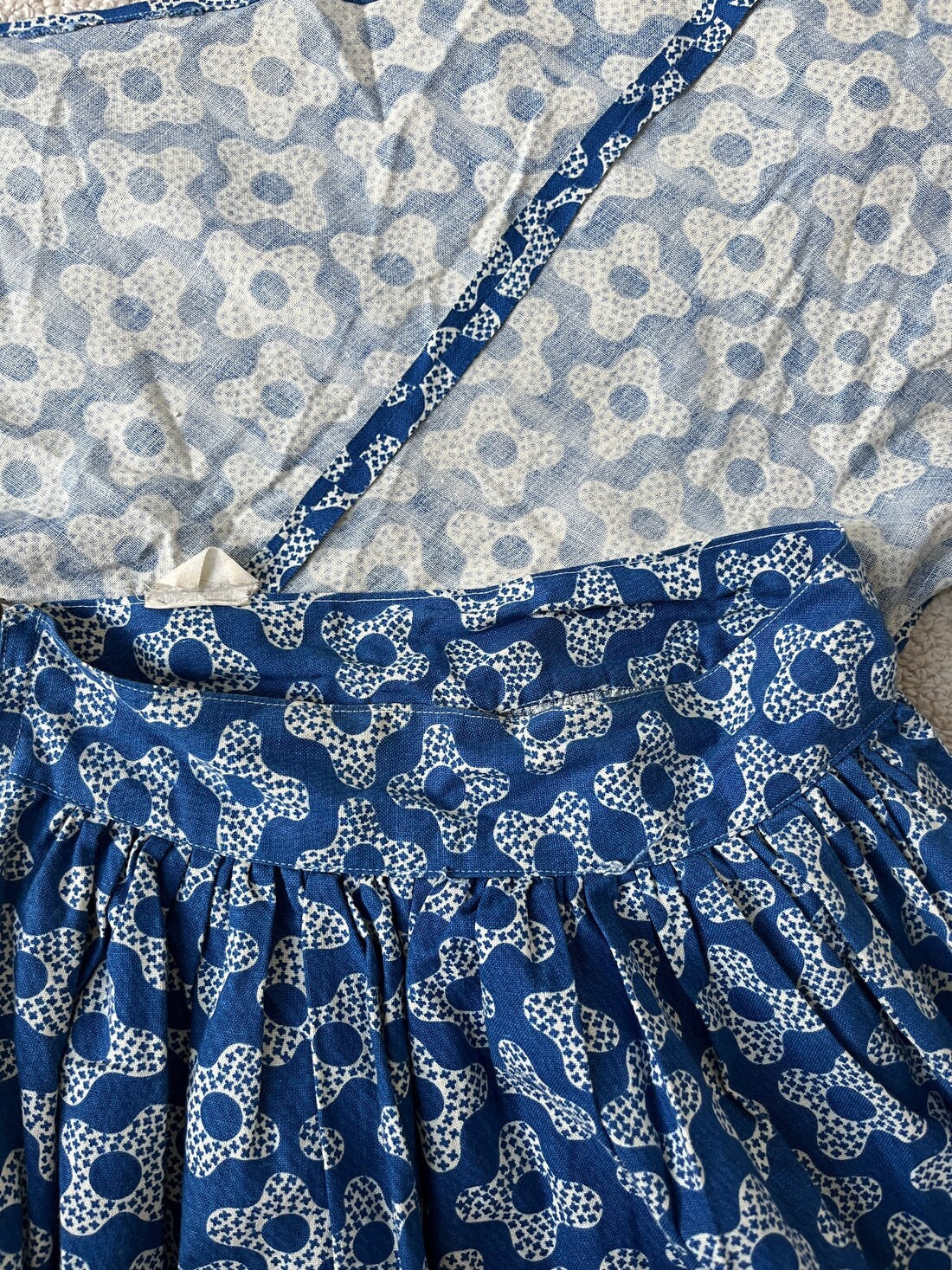 1940s 'CC41' *Rare* Ultra High Waisted Skirt