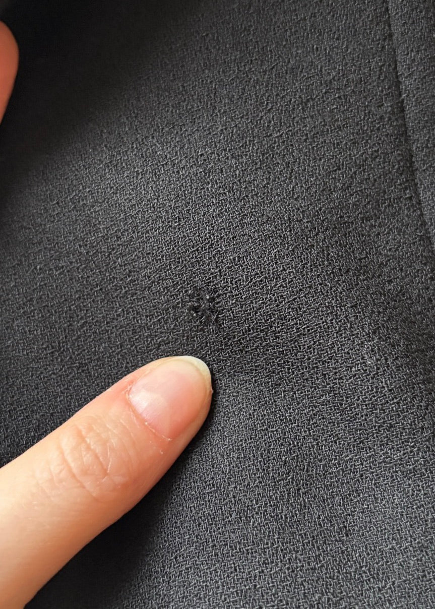 1980s 'Jaeger' Wool Black Blazer