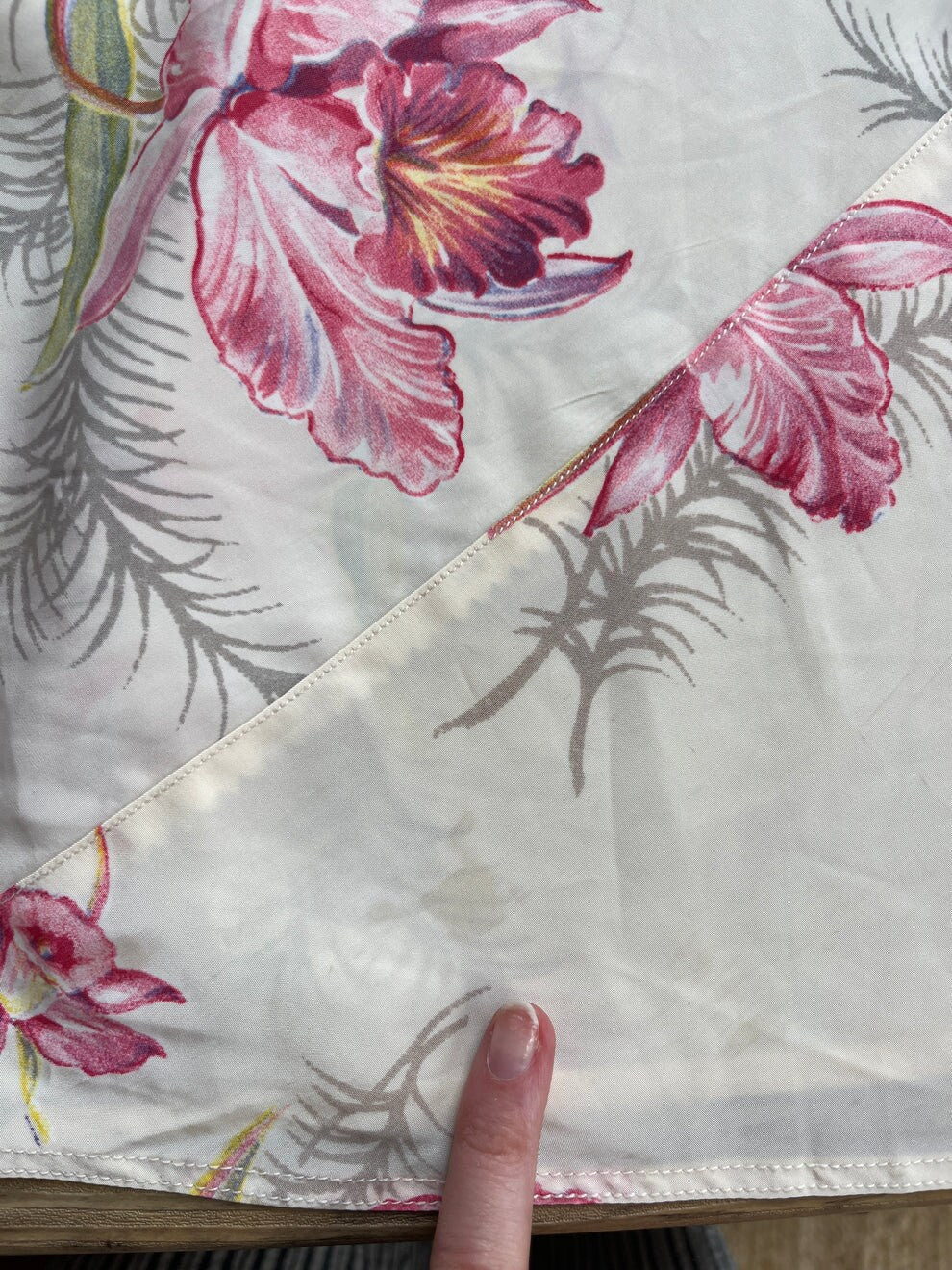 1930s *Rare* Printed Bias Cut Nightdress Slip