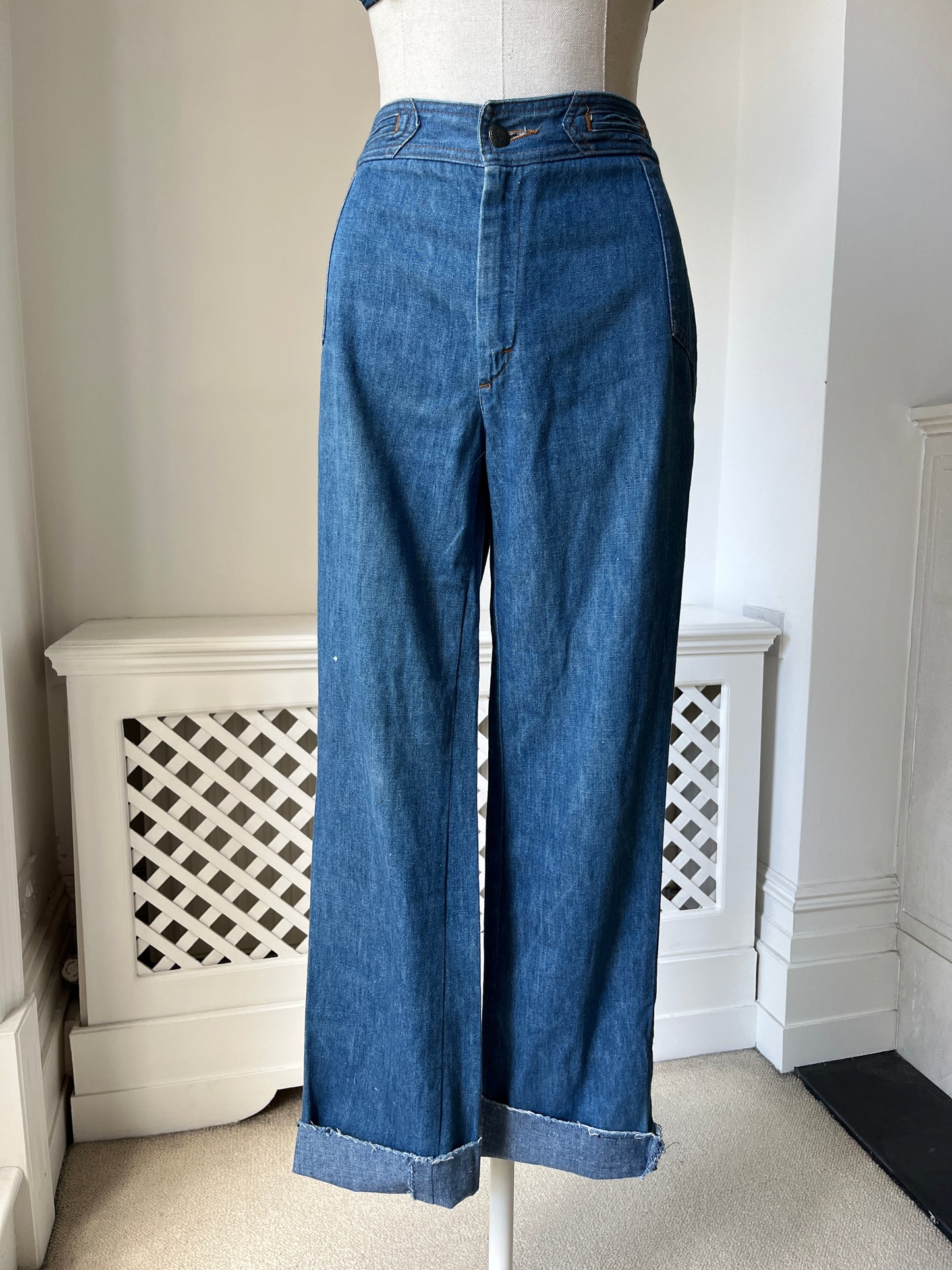 1970s 'Landlubber' Straight Leg Jeans