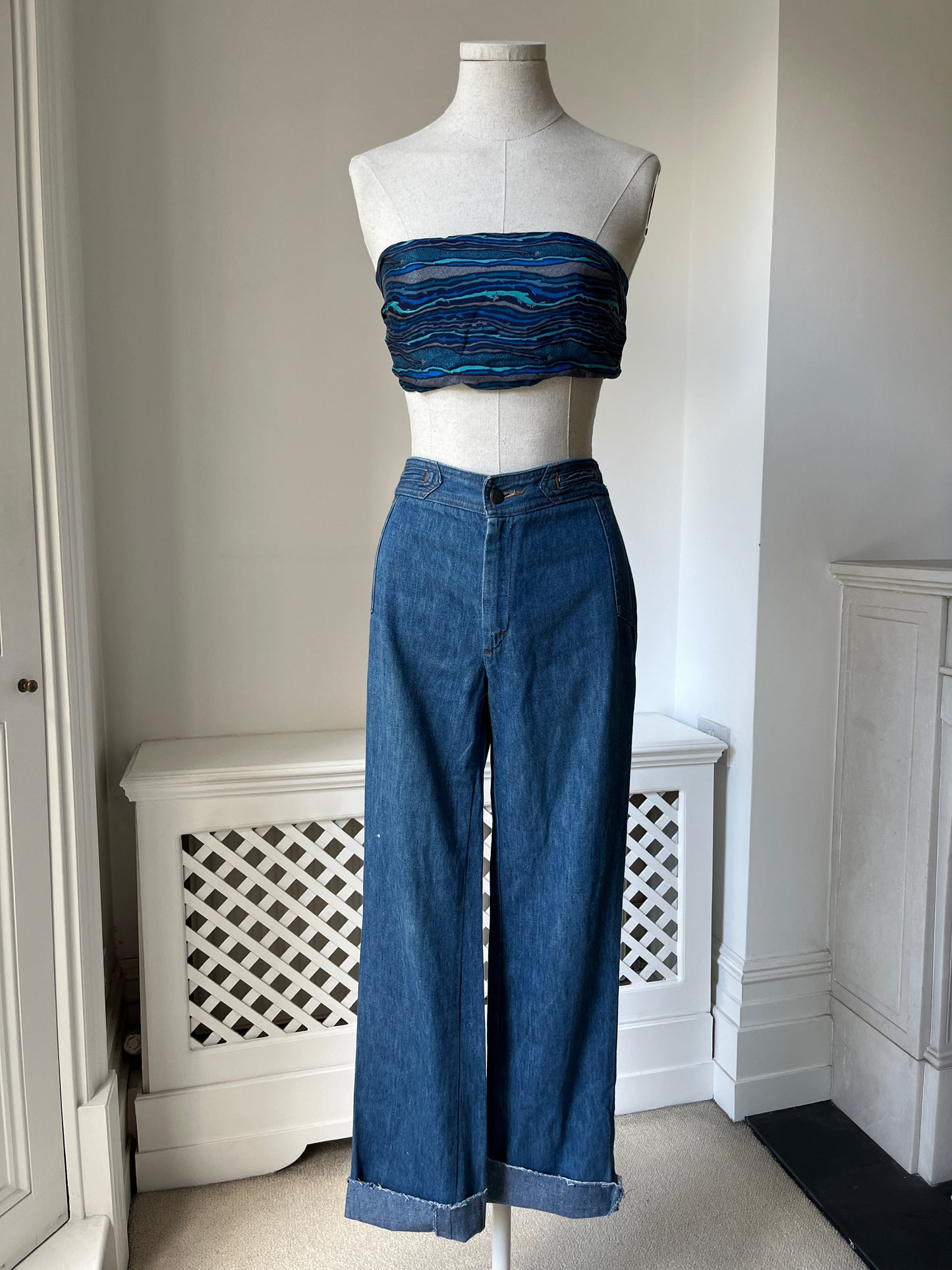 1970s 'Landlubber' Straight Leg Jeans