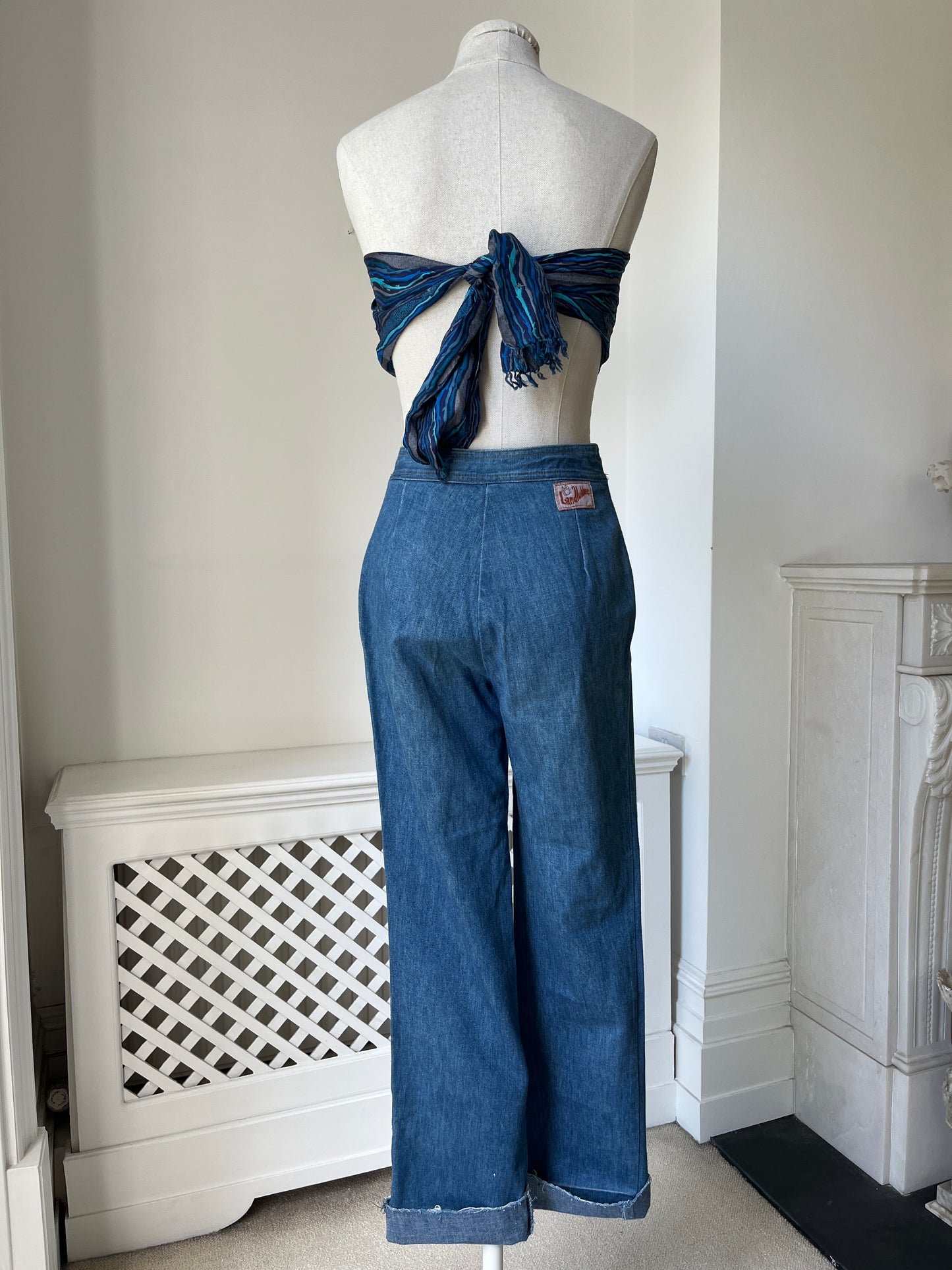 1970s 'Landlubber' Straight Leg Jeans