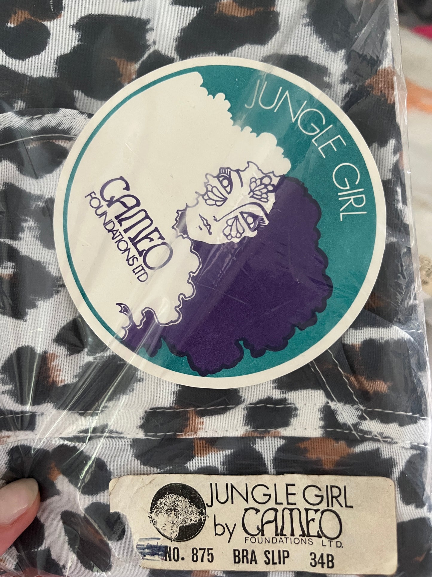 1960s *deadstock* 'Jungle Girl from Cameo' New Old Stock Slip (2)
