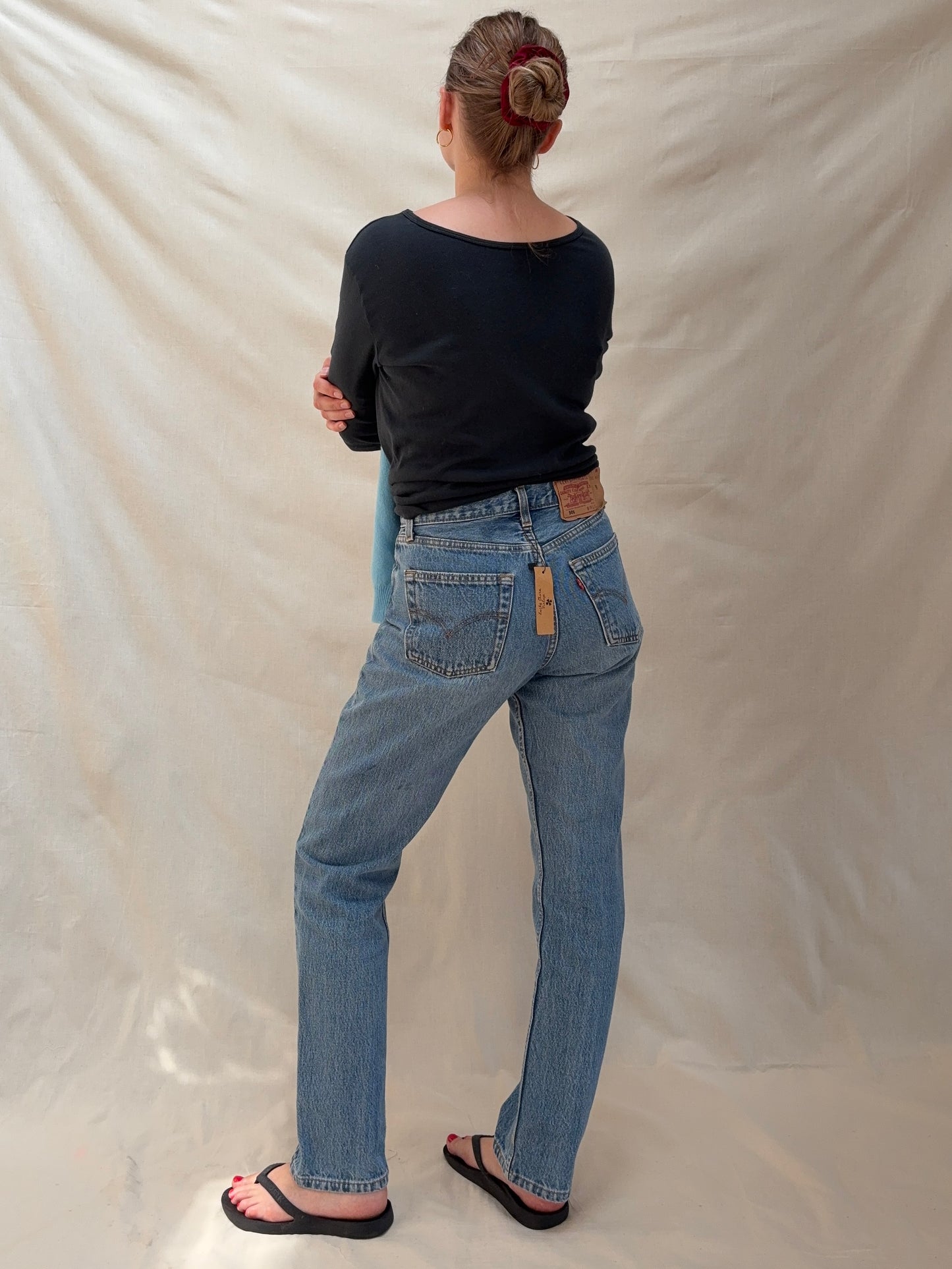 2000s 'Levi's' 501 Straight Leg Jeans