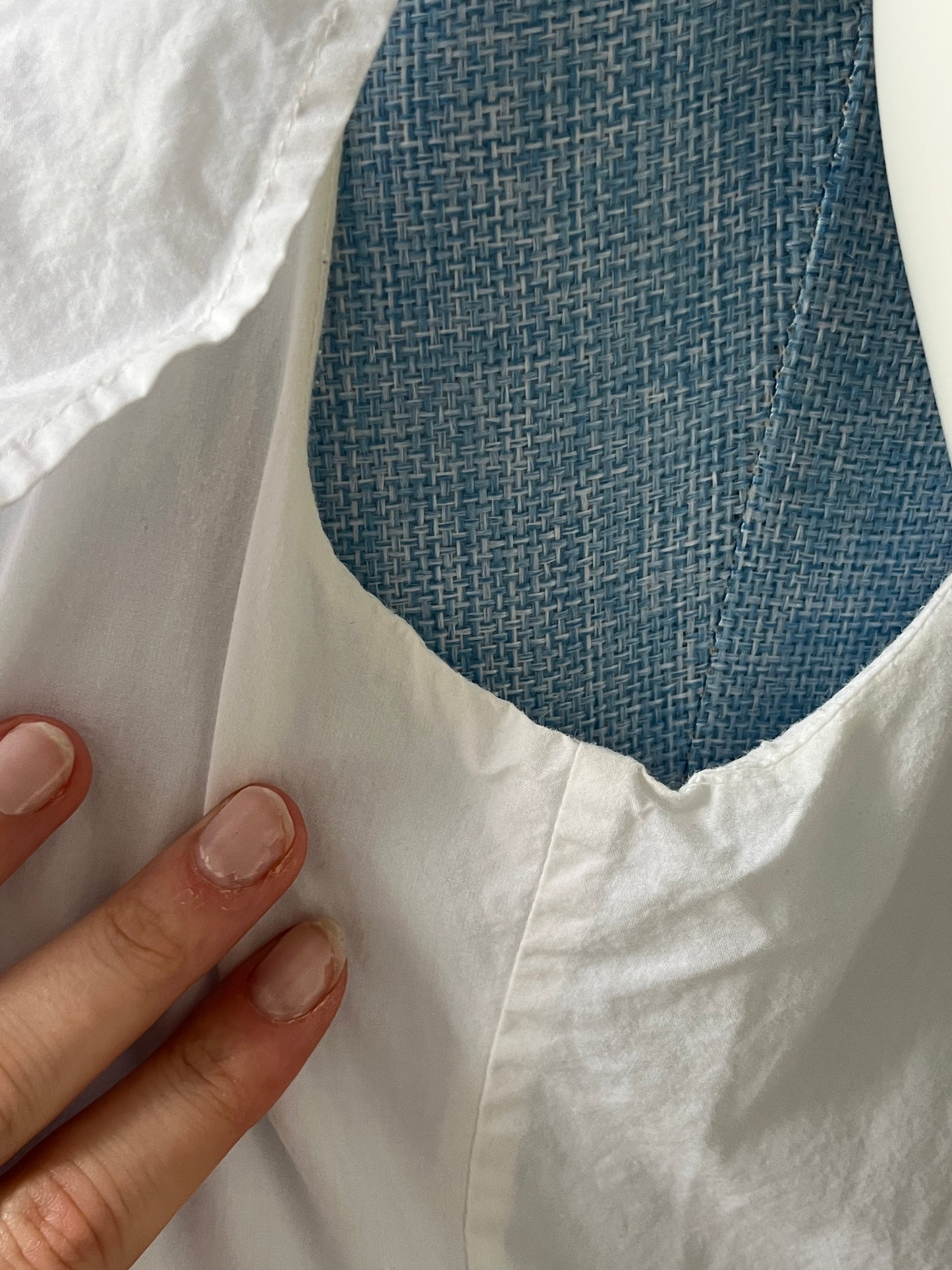 1980s 'French Connection' Cotton Summer Dress