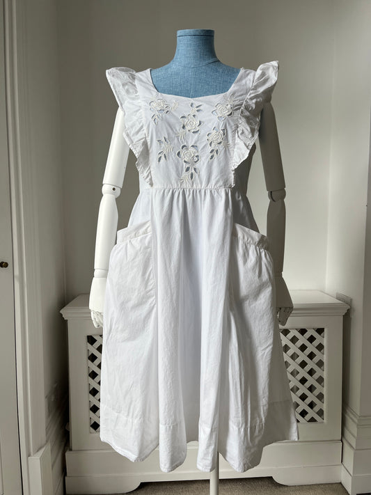 1980s 'French Connection' Cotton Summer Dress