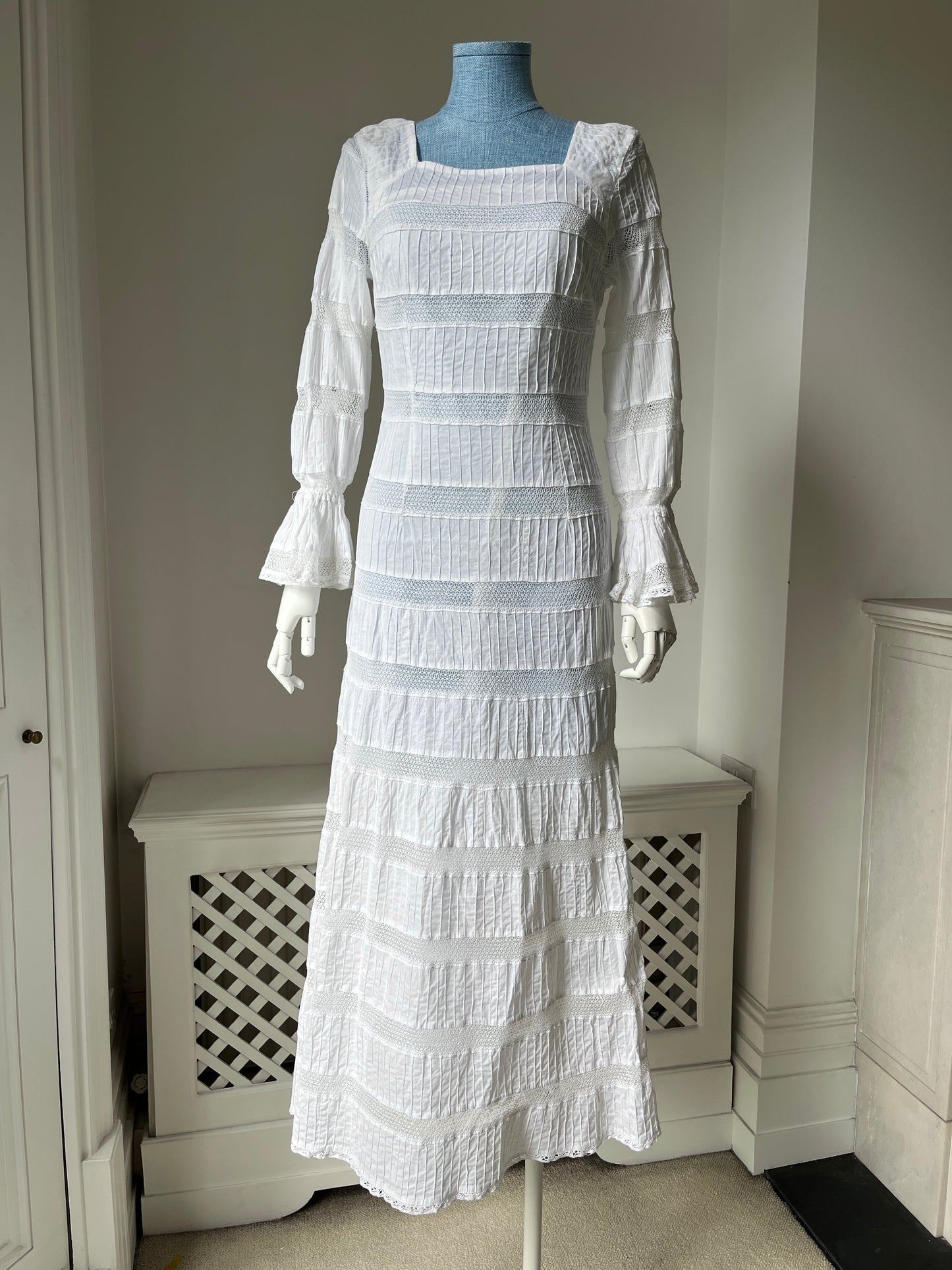 1970s *rare* 'Mexicana' Wedding Dress