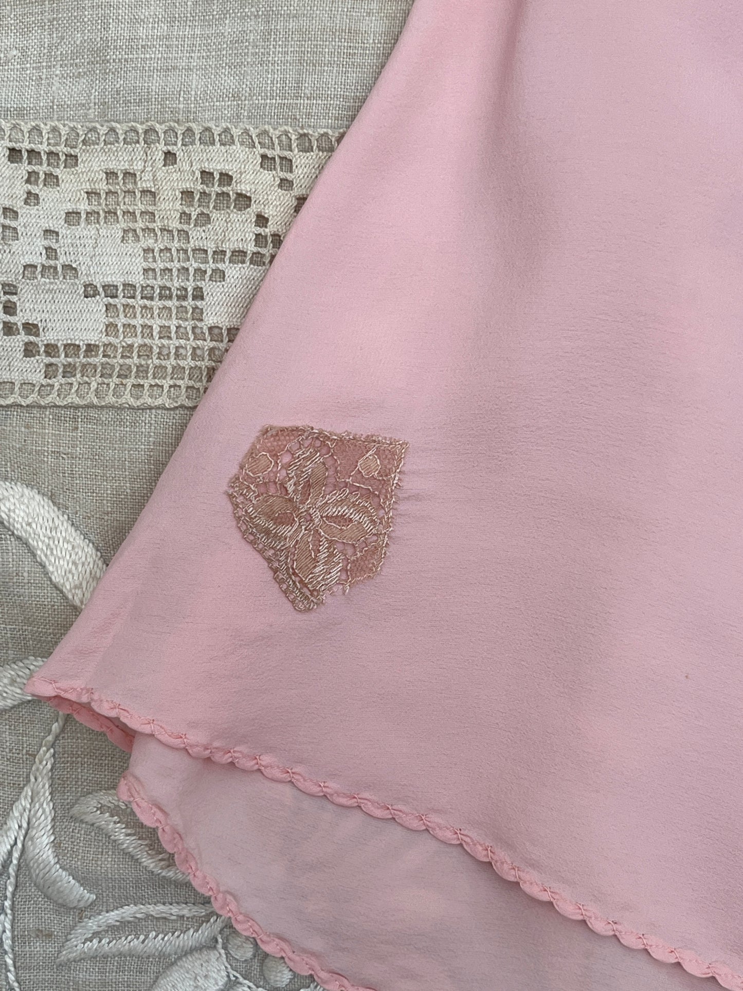 1940s 'CC41' Deadstock Pink Tap Pants