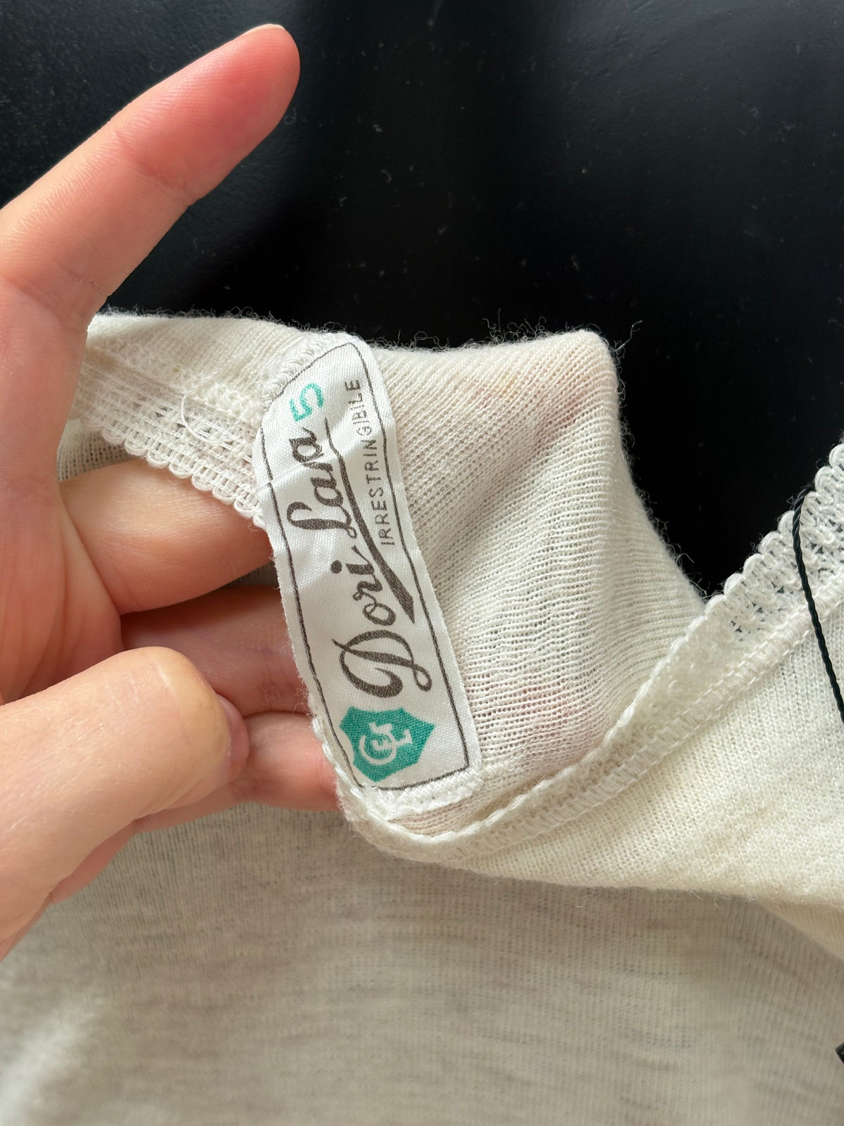1980s Wool Blend Longline Camisole