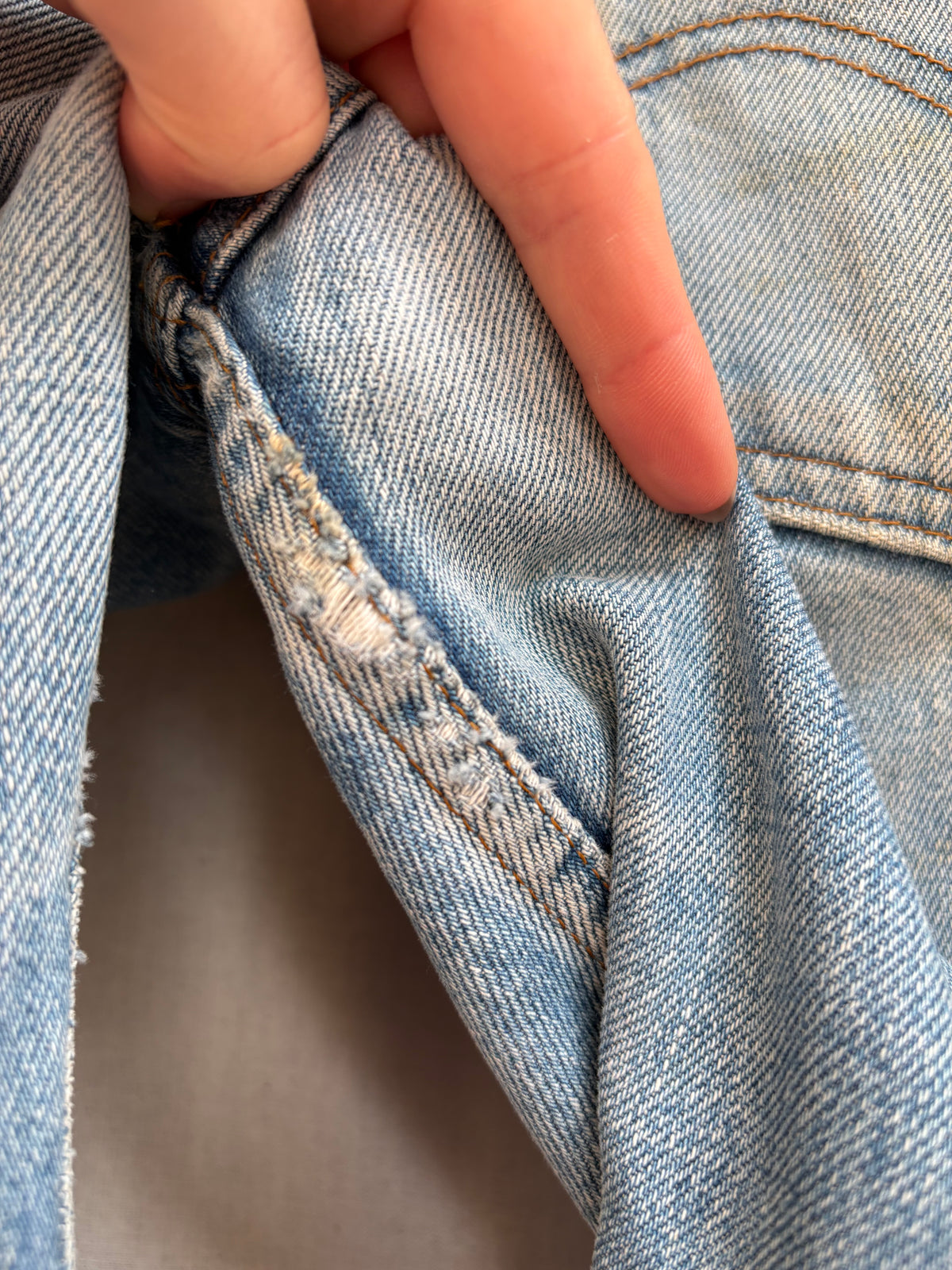 1980s 'Levi's' 515 Straight Leg Jeans
