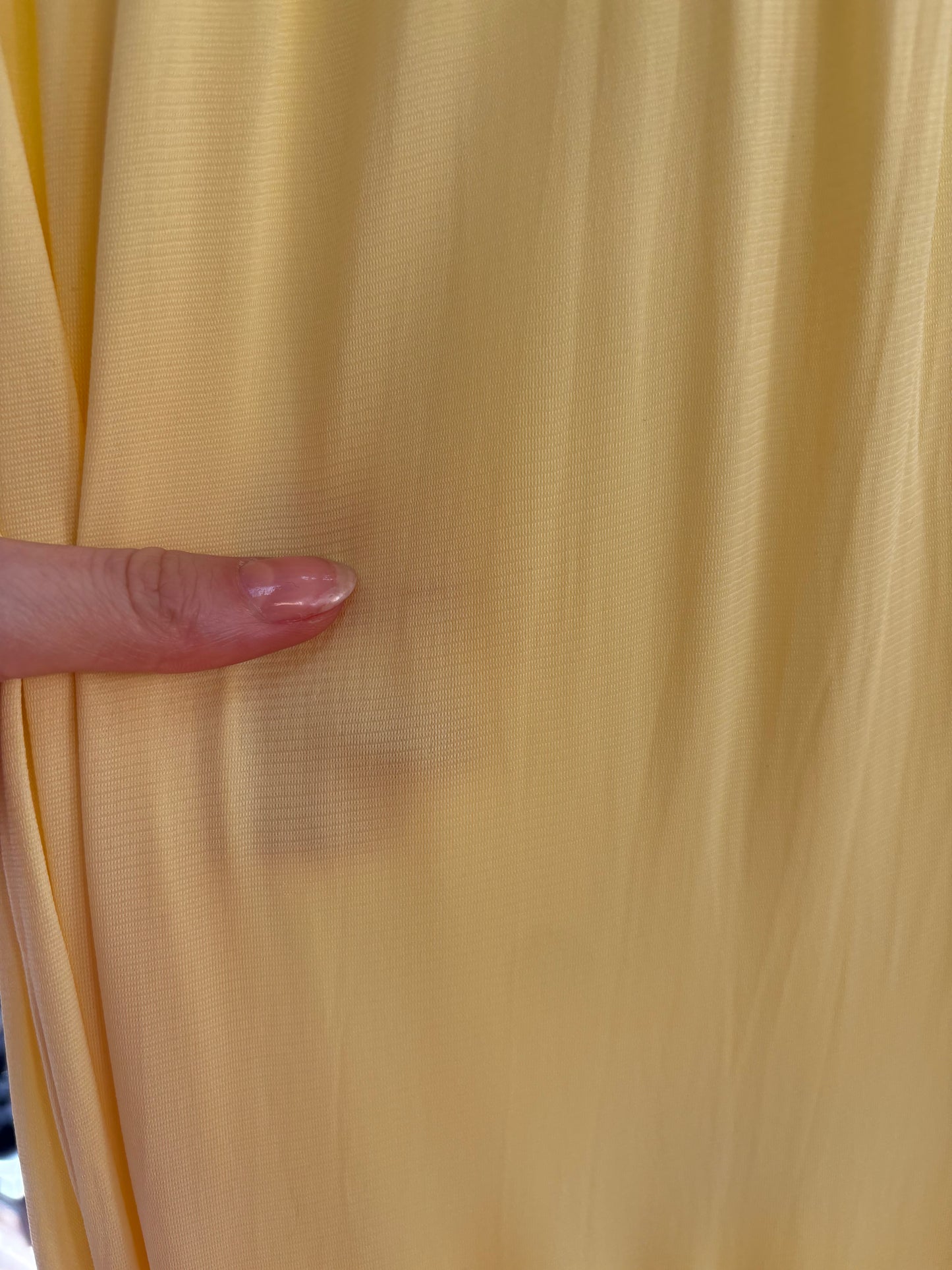 1960s Yellow Slip Dress