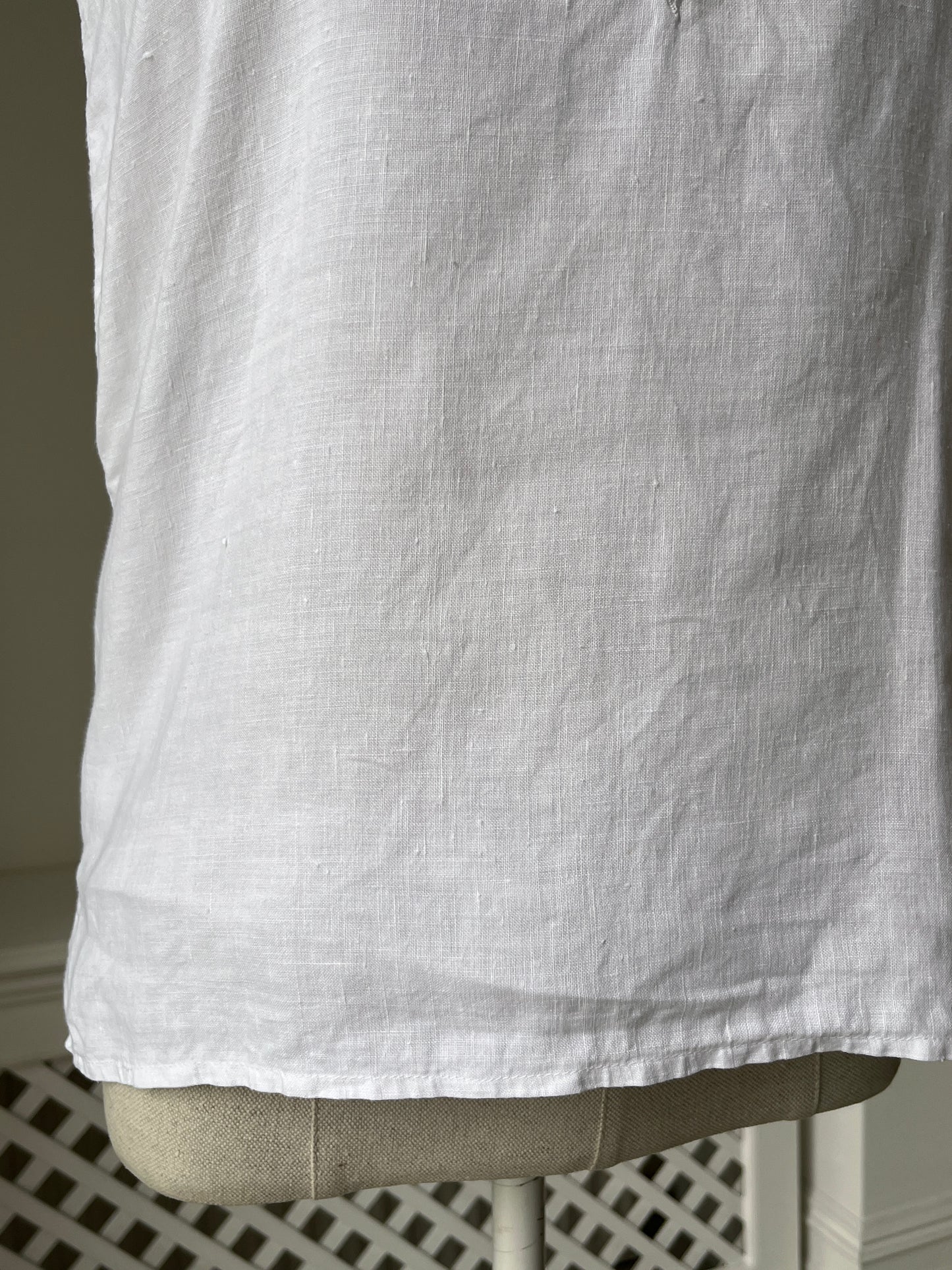 1980s Antique Style White Camisole