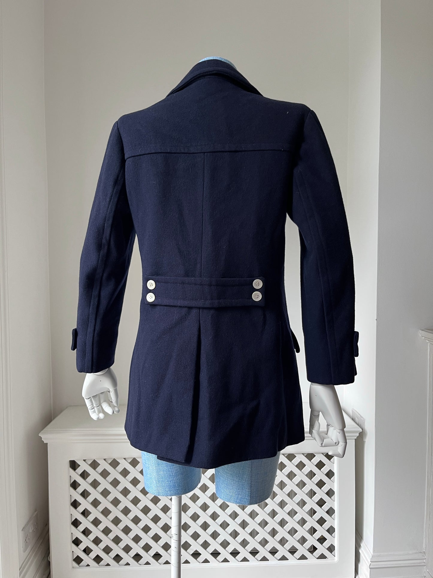 1960s Wool French Made Pea Coat