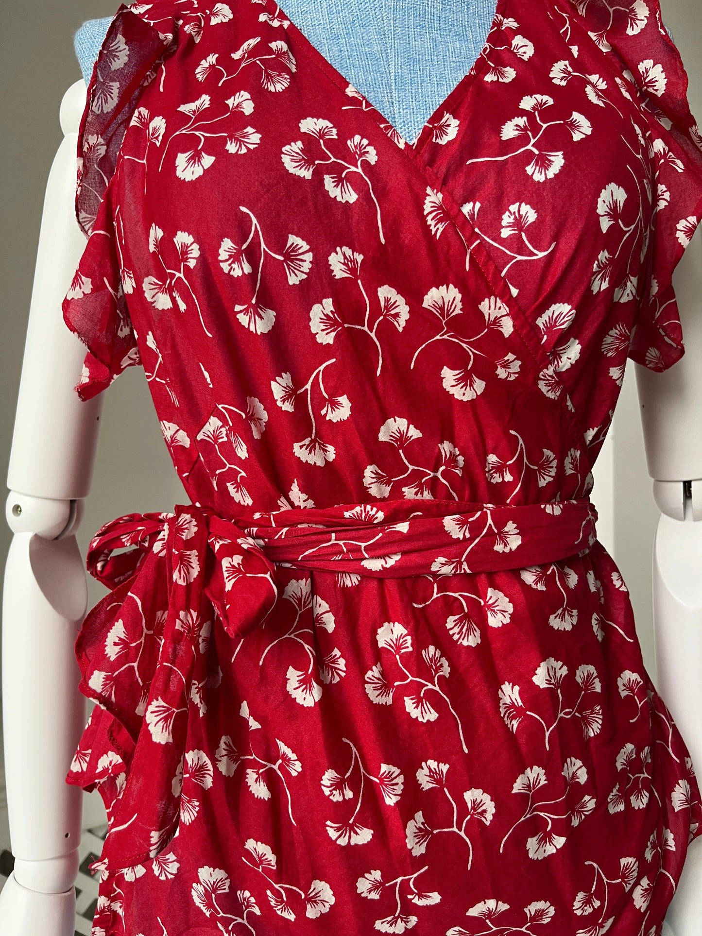 2010s 'Ralph Lauren' Wrapover Blouse