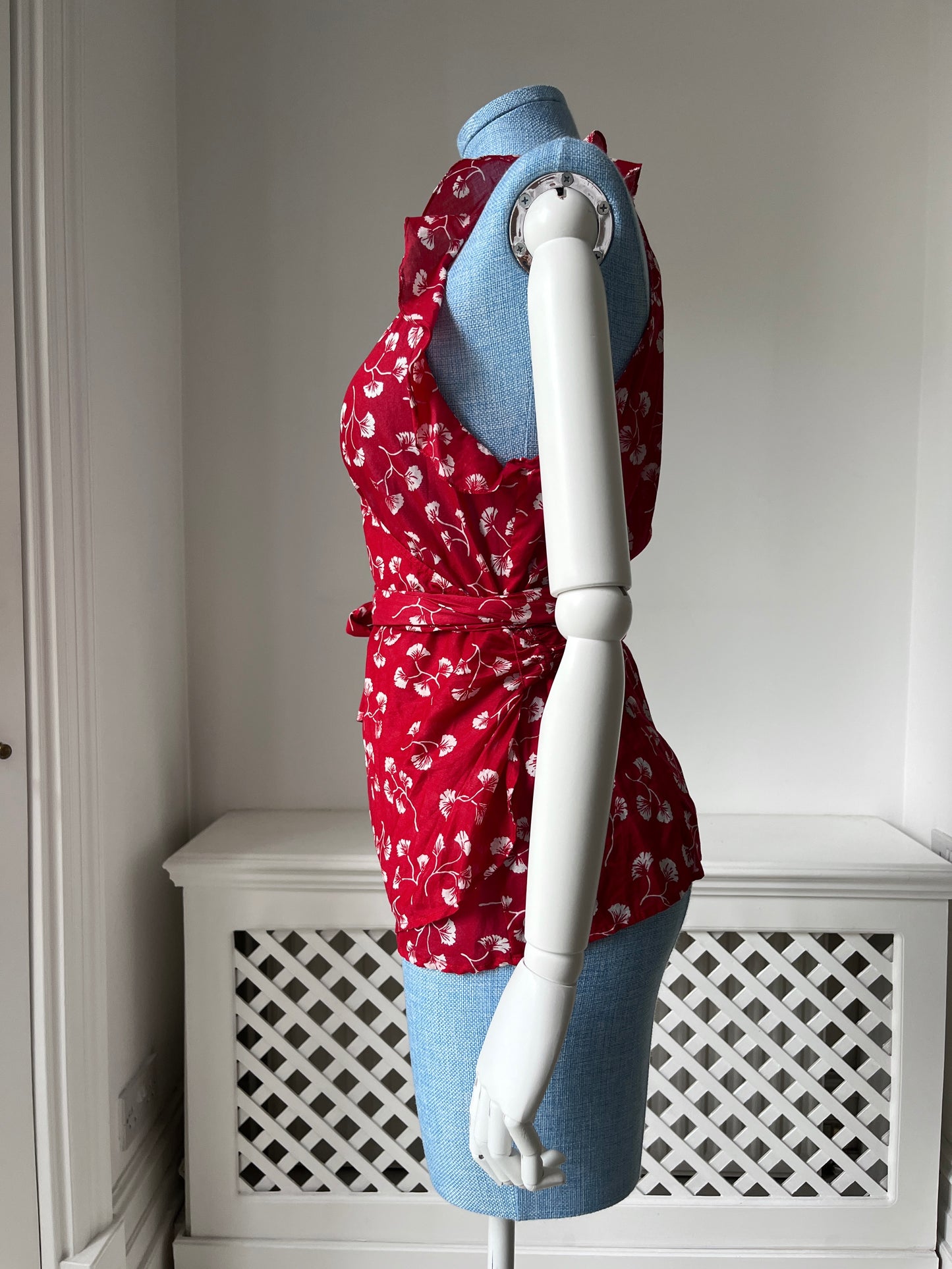 2010s 'Ralph Lauren' Wrapover Blouse