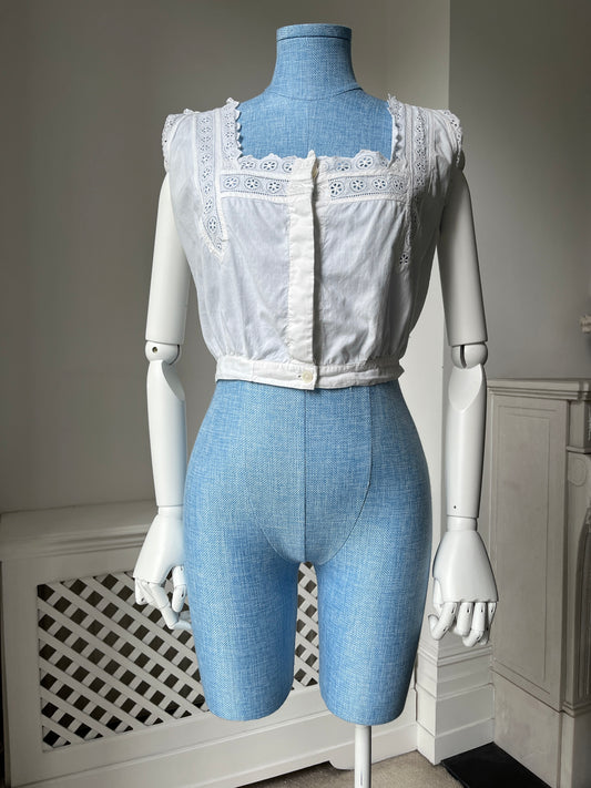 1910s Edwardian Corset Cover