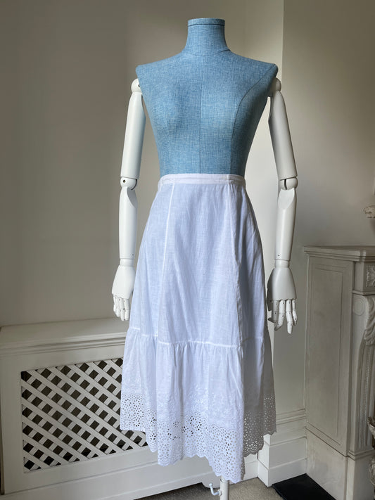 1910s Edwardian Petticoat Skirt