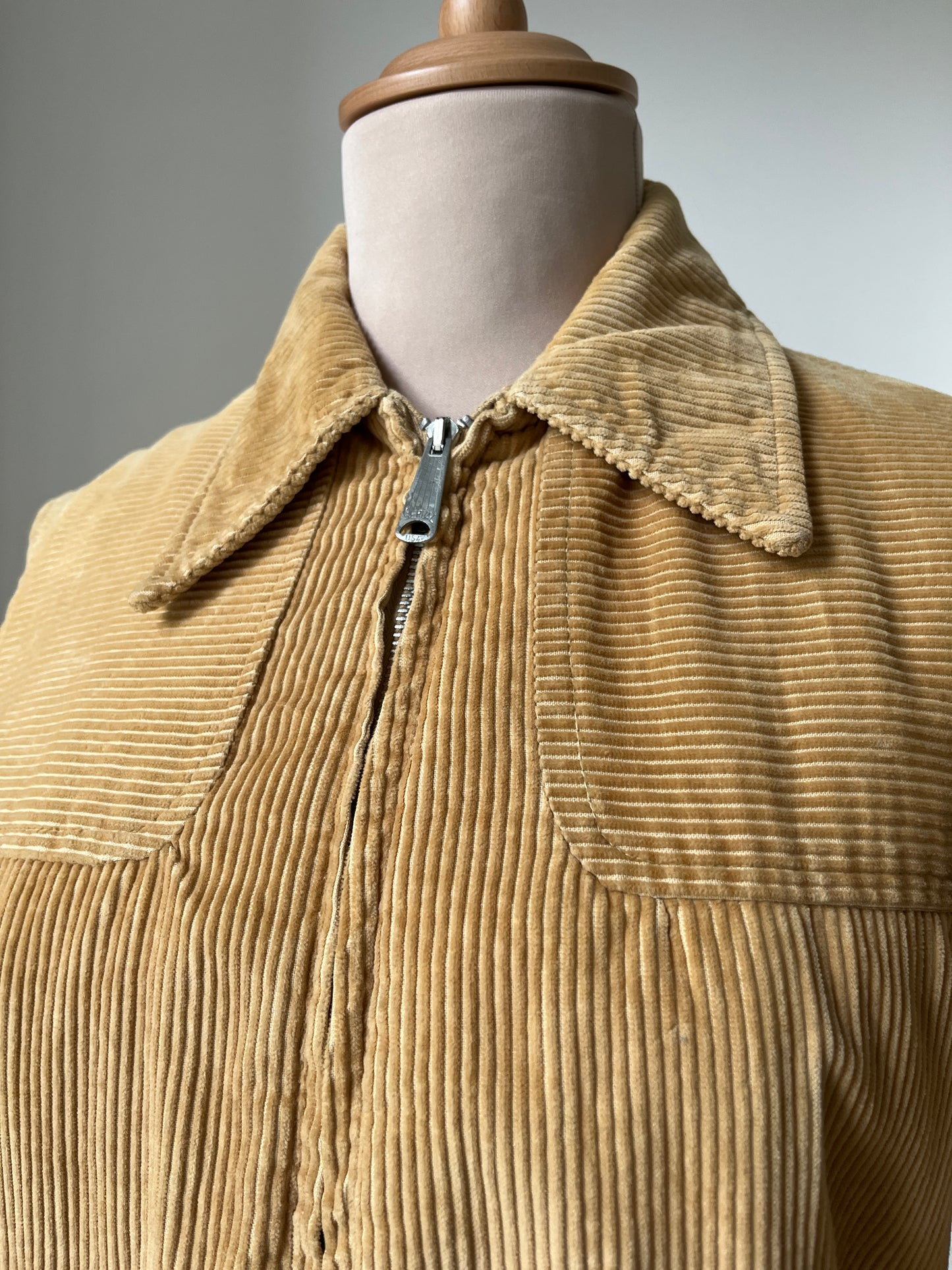 1970s Fleece Lined Corduroy Chore Jacket