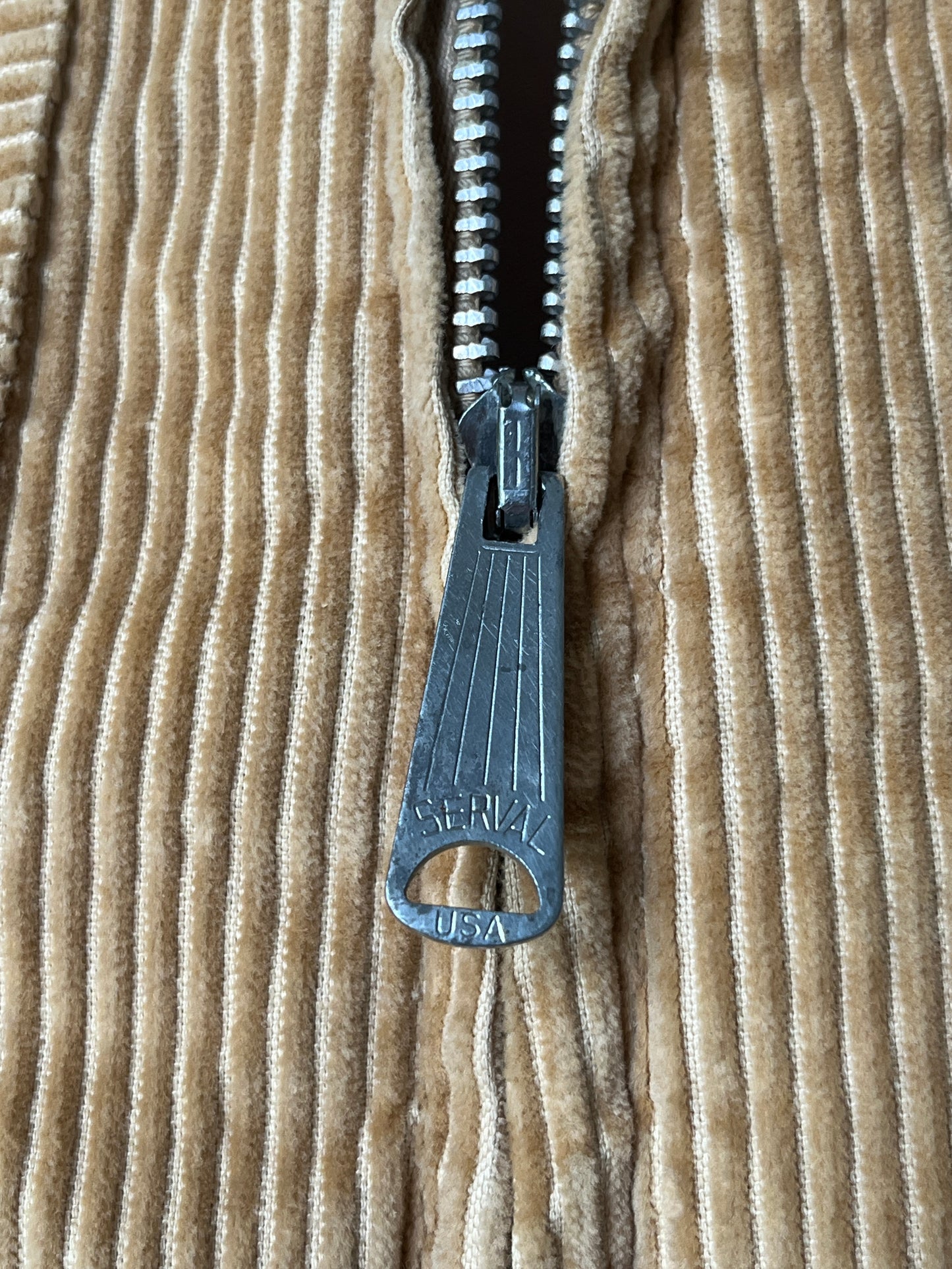 1970s Fleece Lined Corduroy Chore Jacket