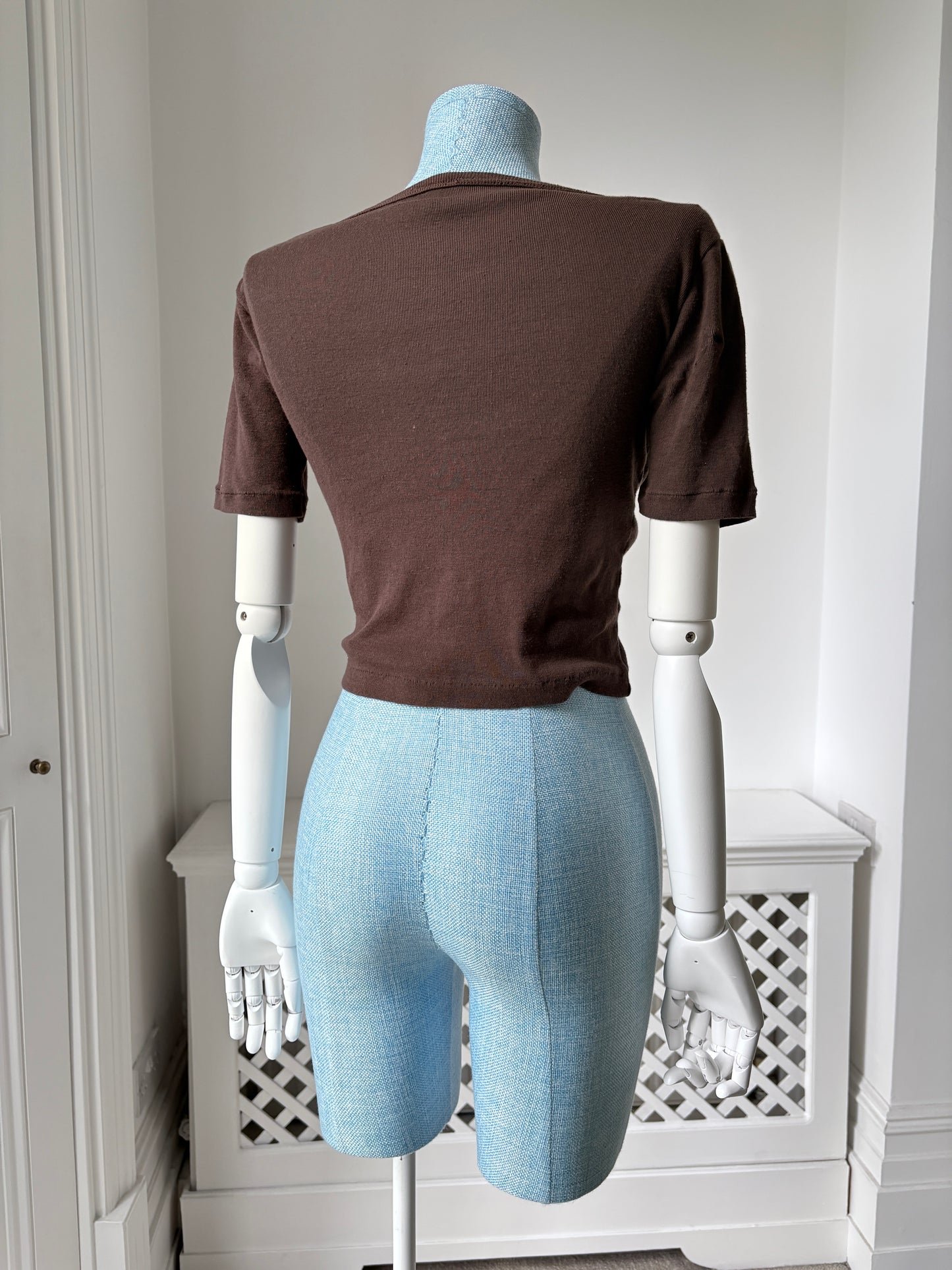 1970s Brown Cotton Tee
