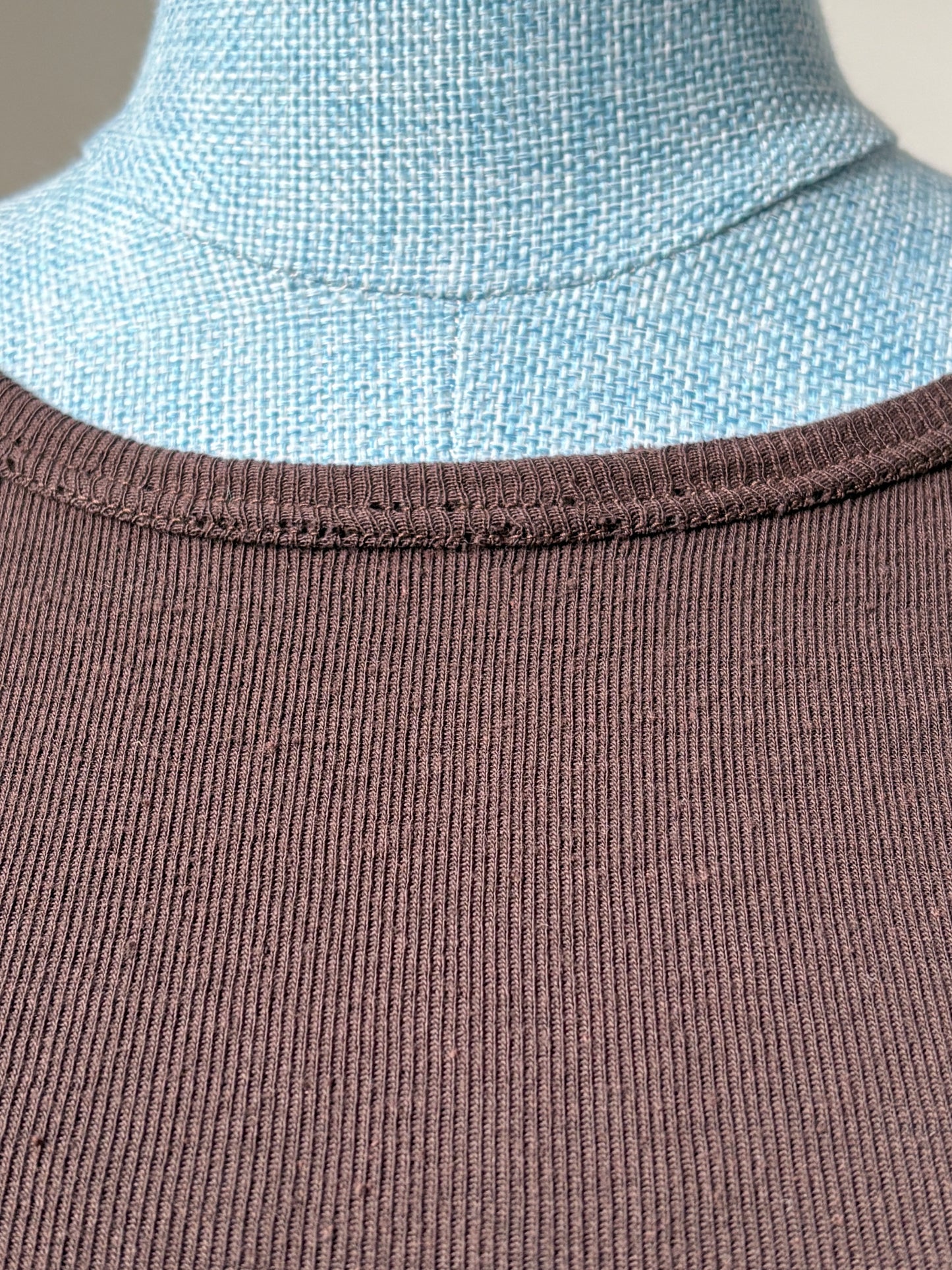 1970s Brown Cotton Tee
