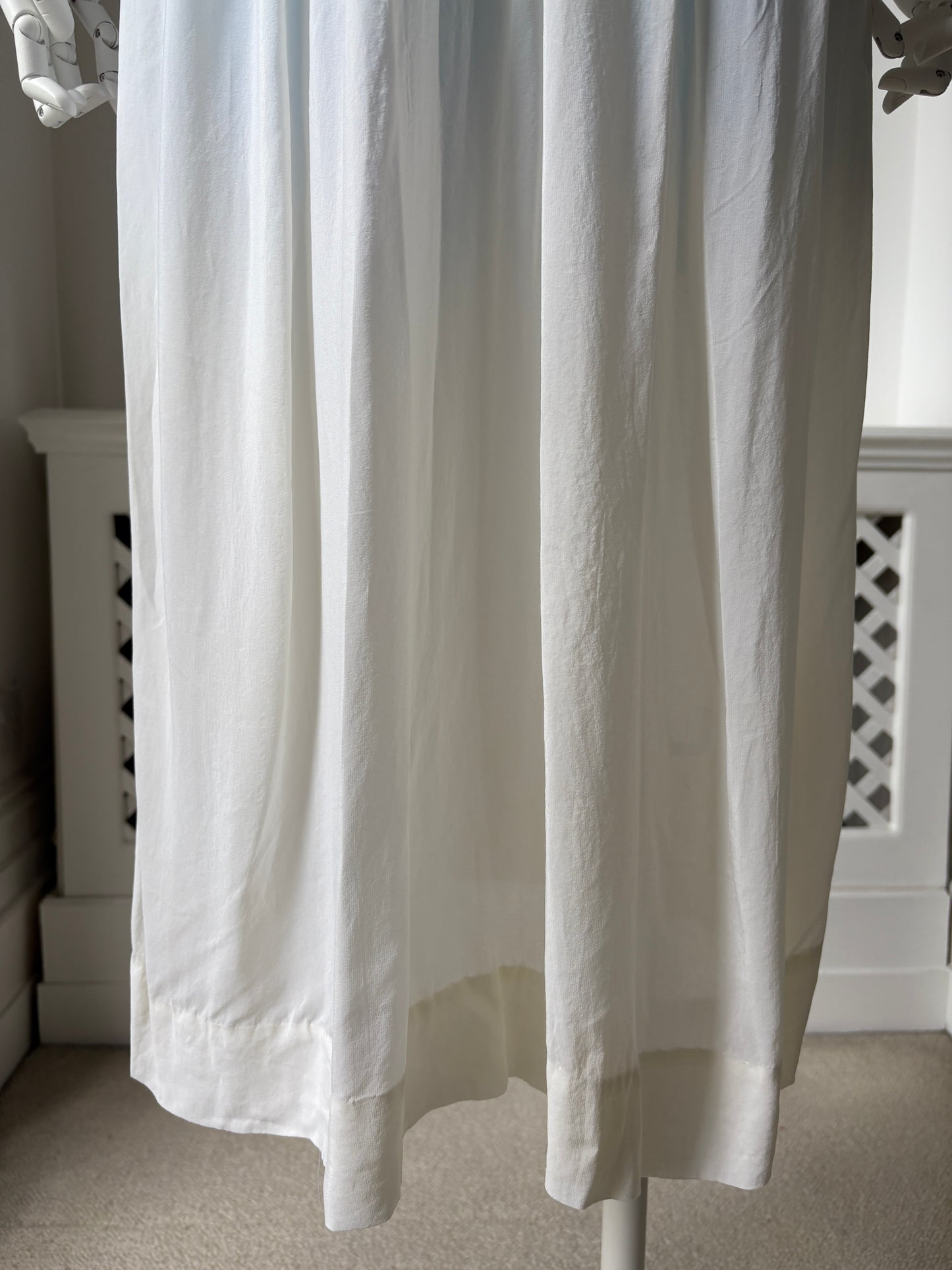 1950s Slip Nightdress with Ruffles