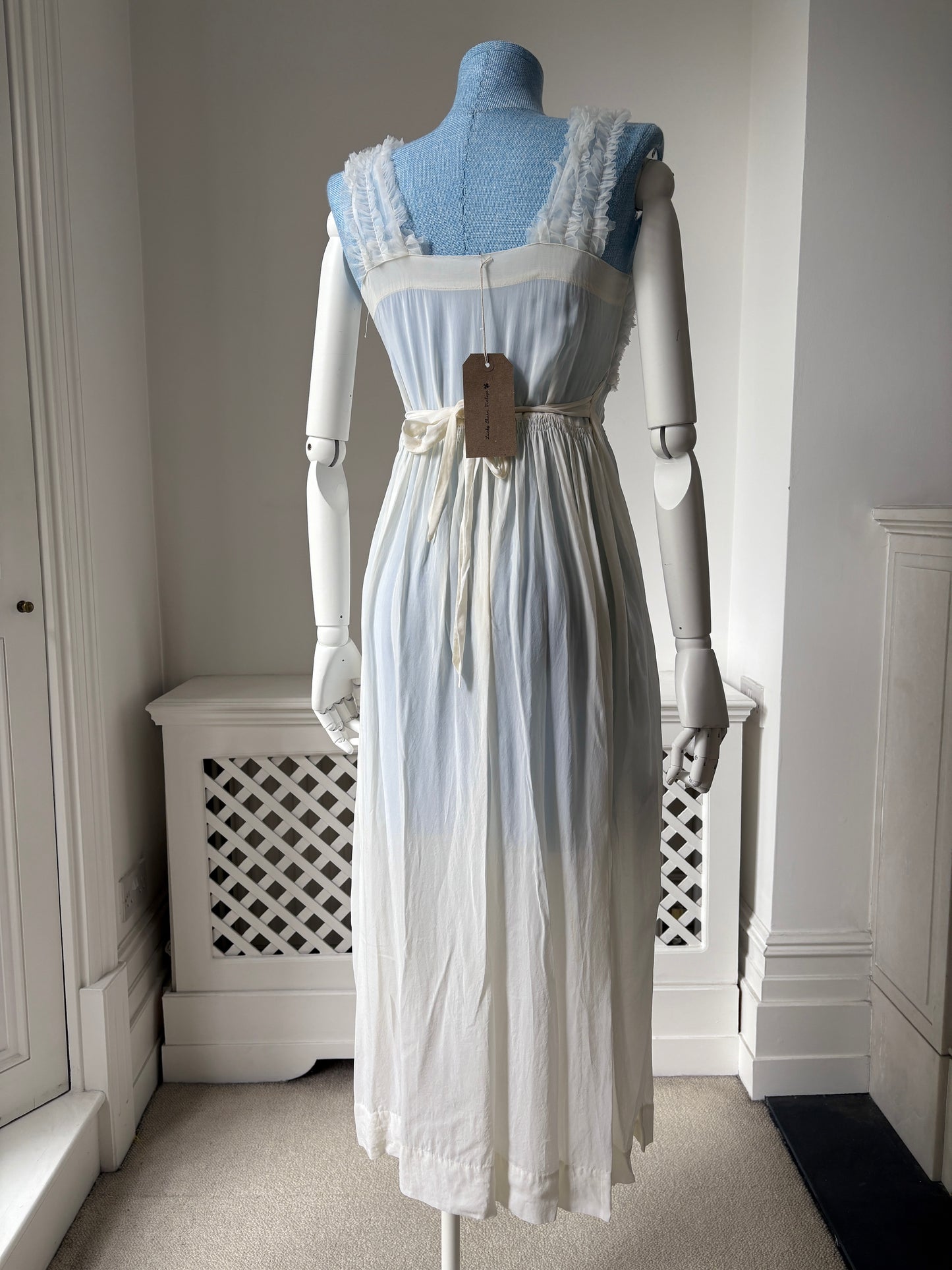 1950s Slip Nightdress with Ruffles