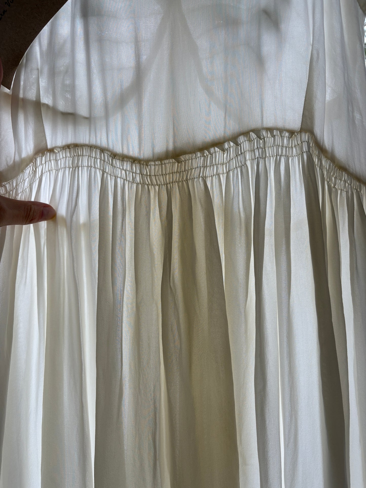 1950s Slip Nightdress with Ruffles