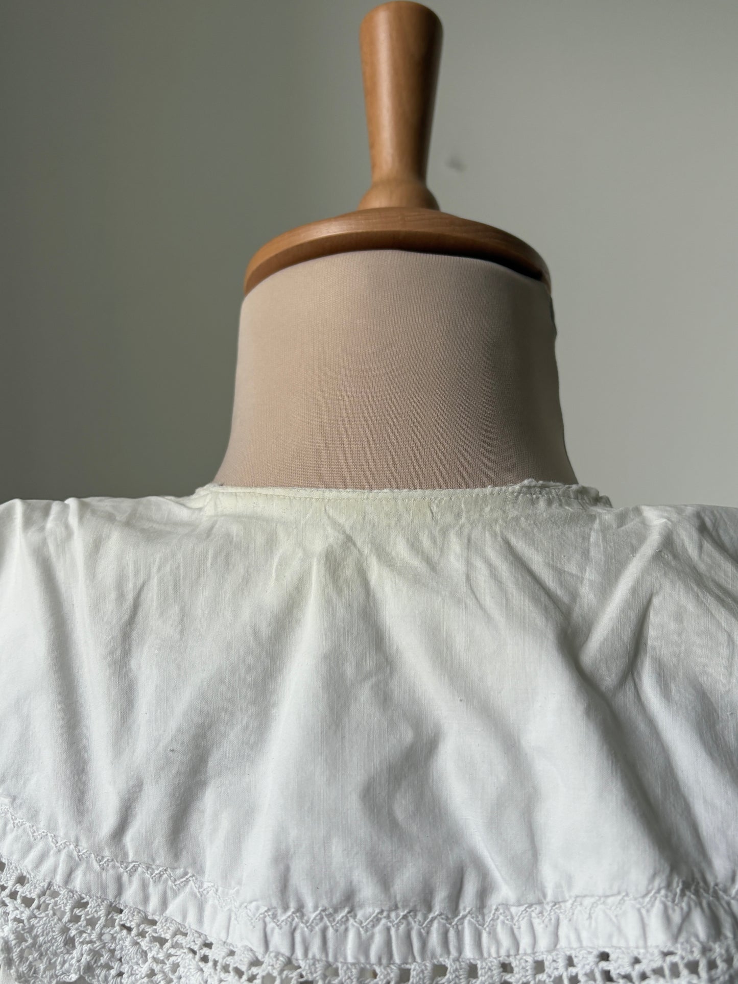 1880s Victorian Cotton Nightdress