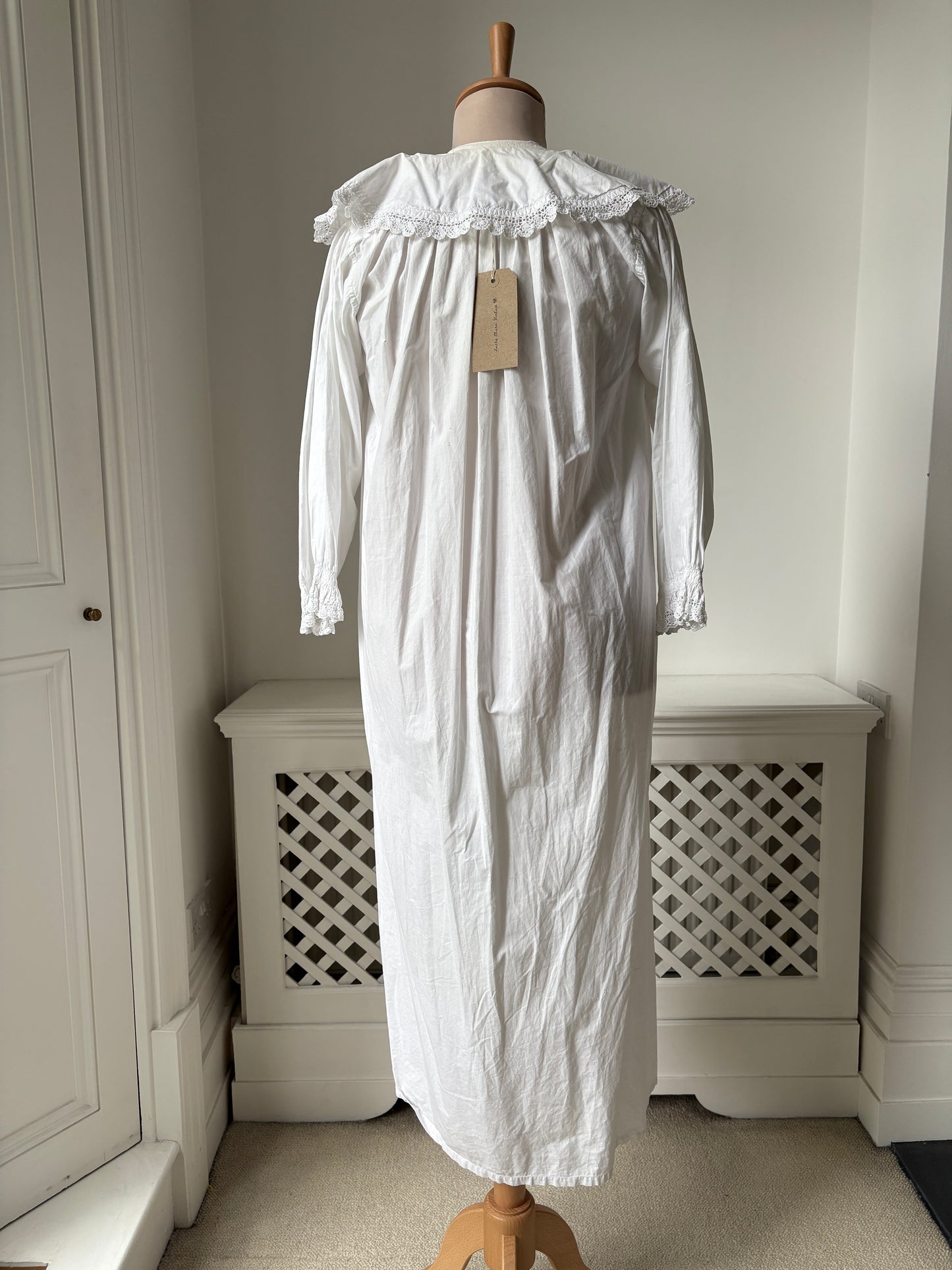 1880s Victorian Cotton Nightdress