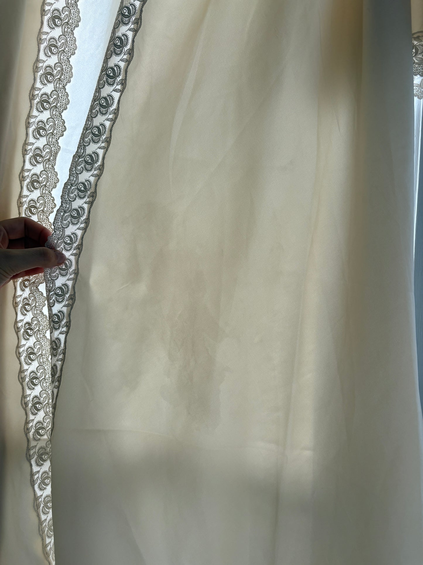 1980s Slip Nightdress and Peignoir Set