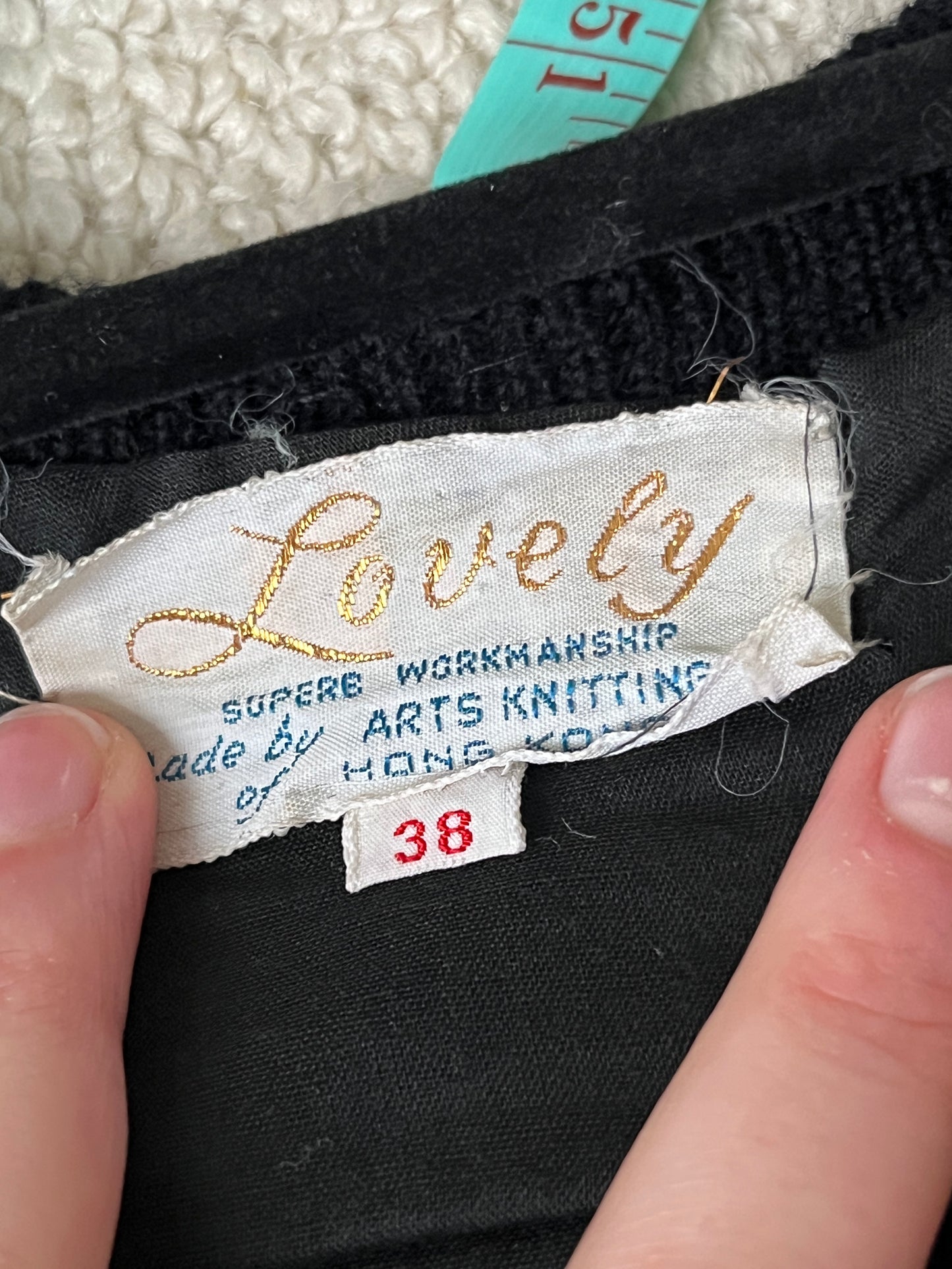 1960s Black Sequin Encrusted Cardigan