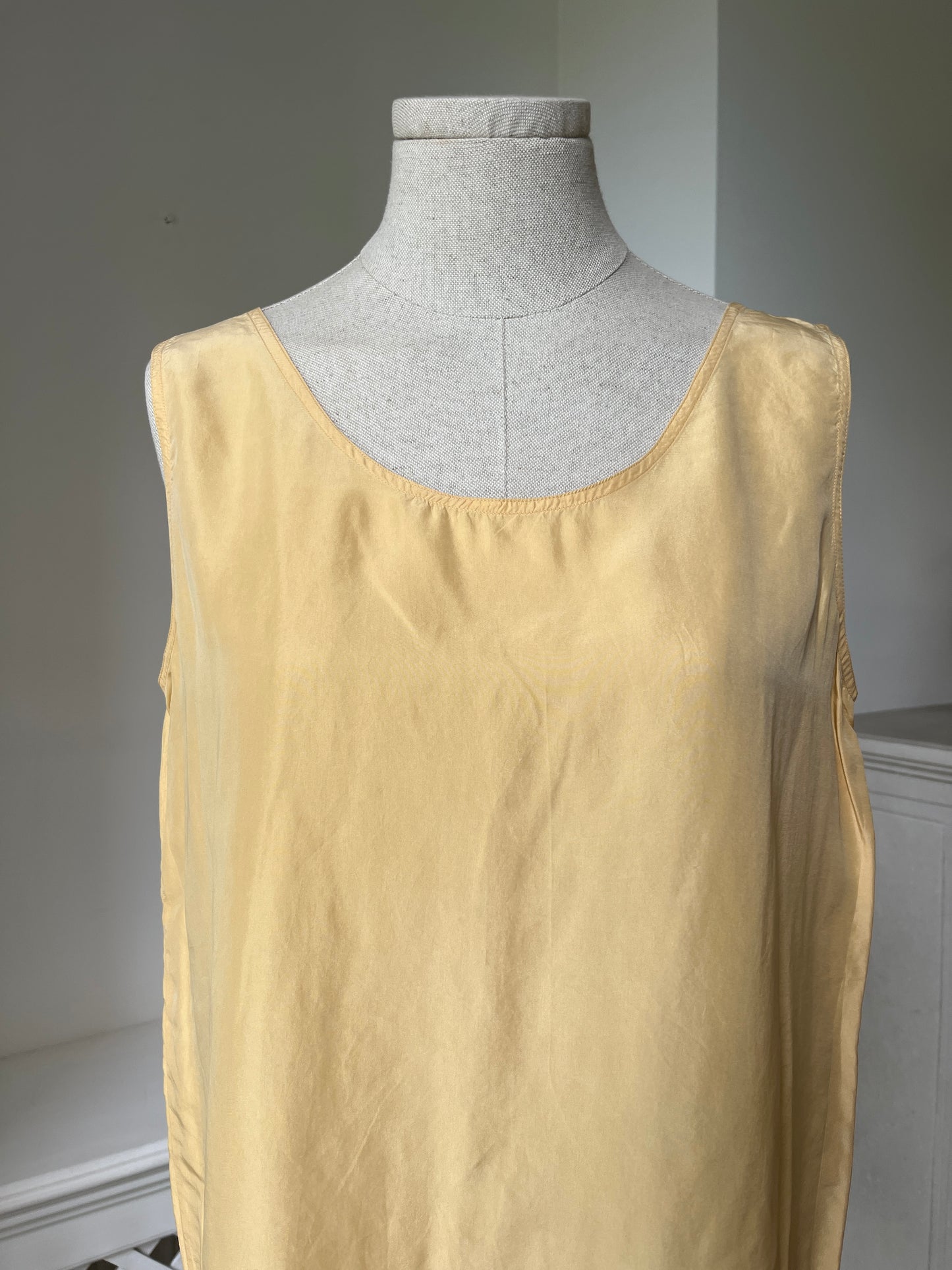1980s 'Balloon' 100% Silk Golden Camisole
