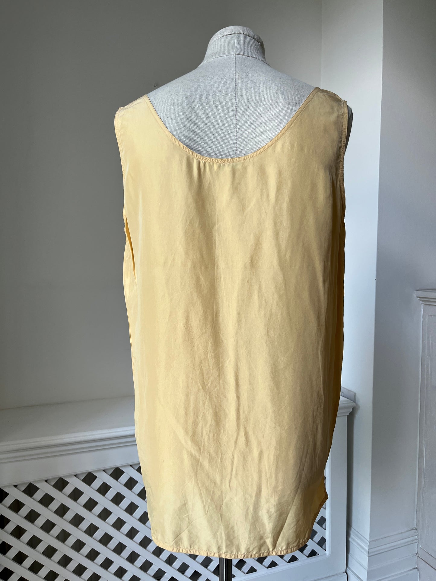 1980s 'Balloon' 100% Silk Golden Camisole