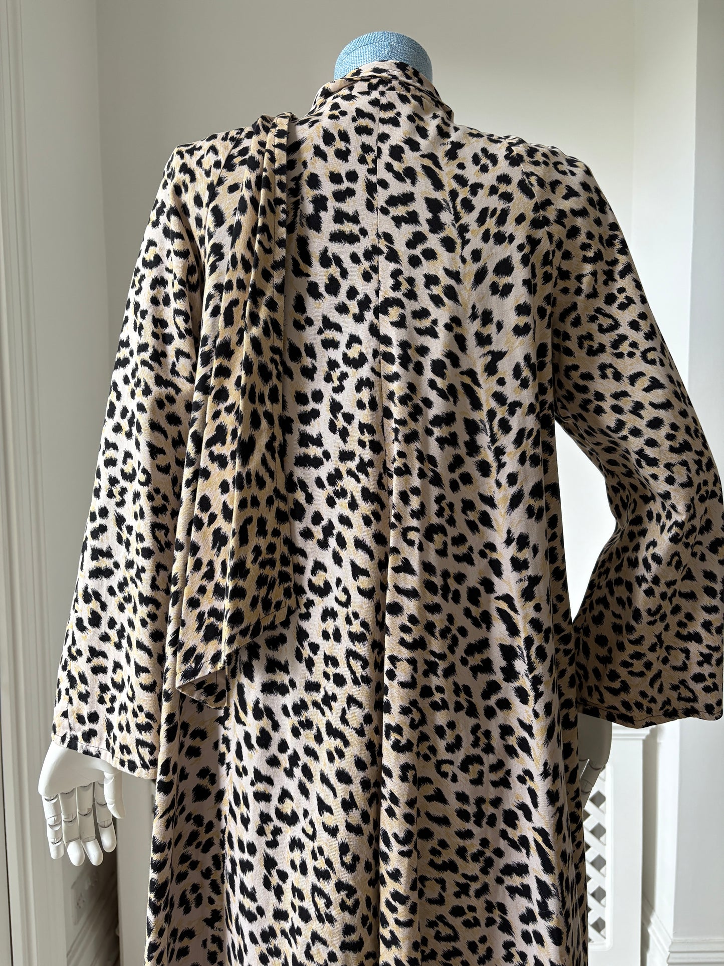 1960s Leopard Print Swing Coat