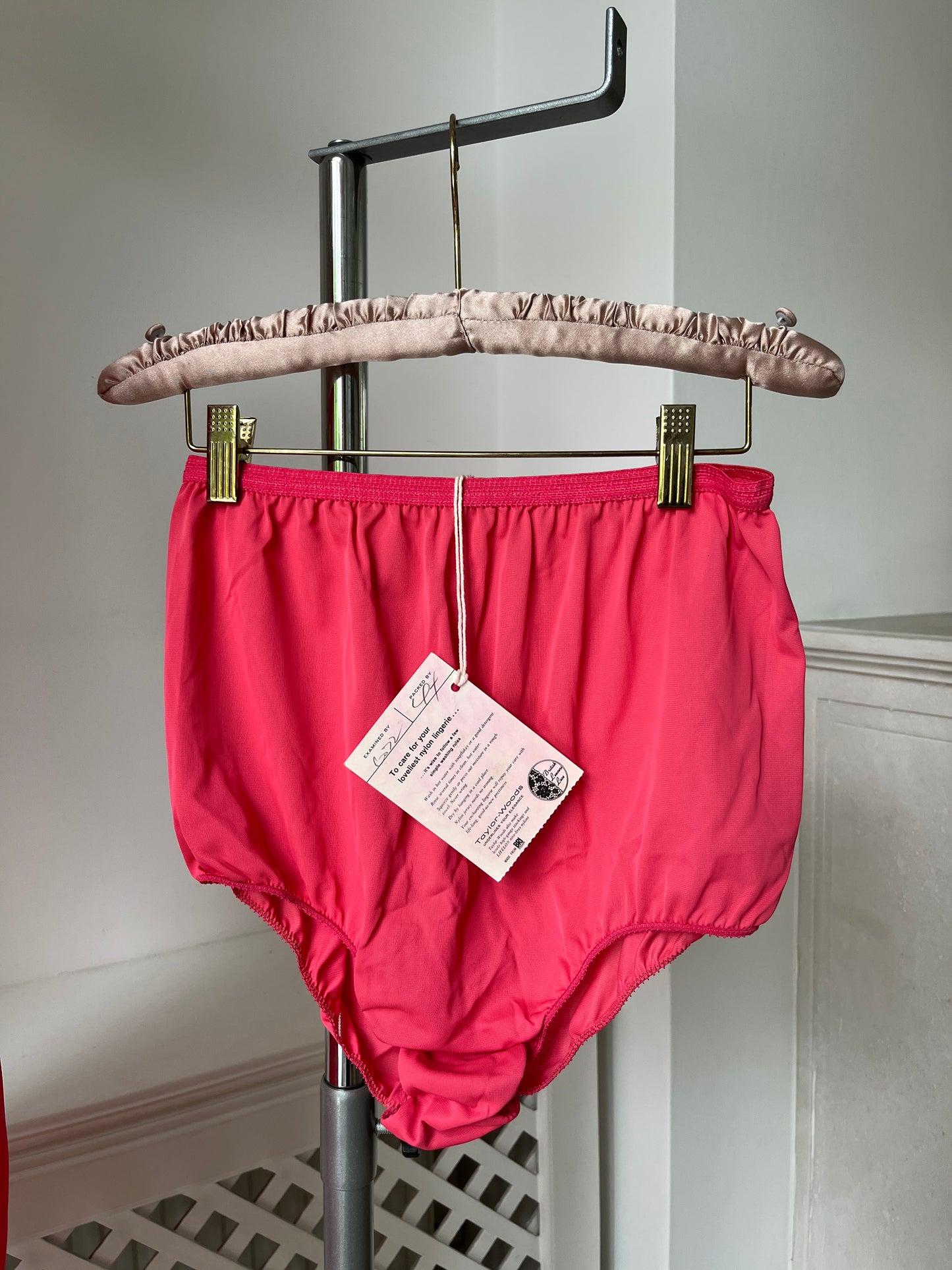 1960s 'Taylor-Woods' New Old Stock Slip and Knicker Set