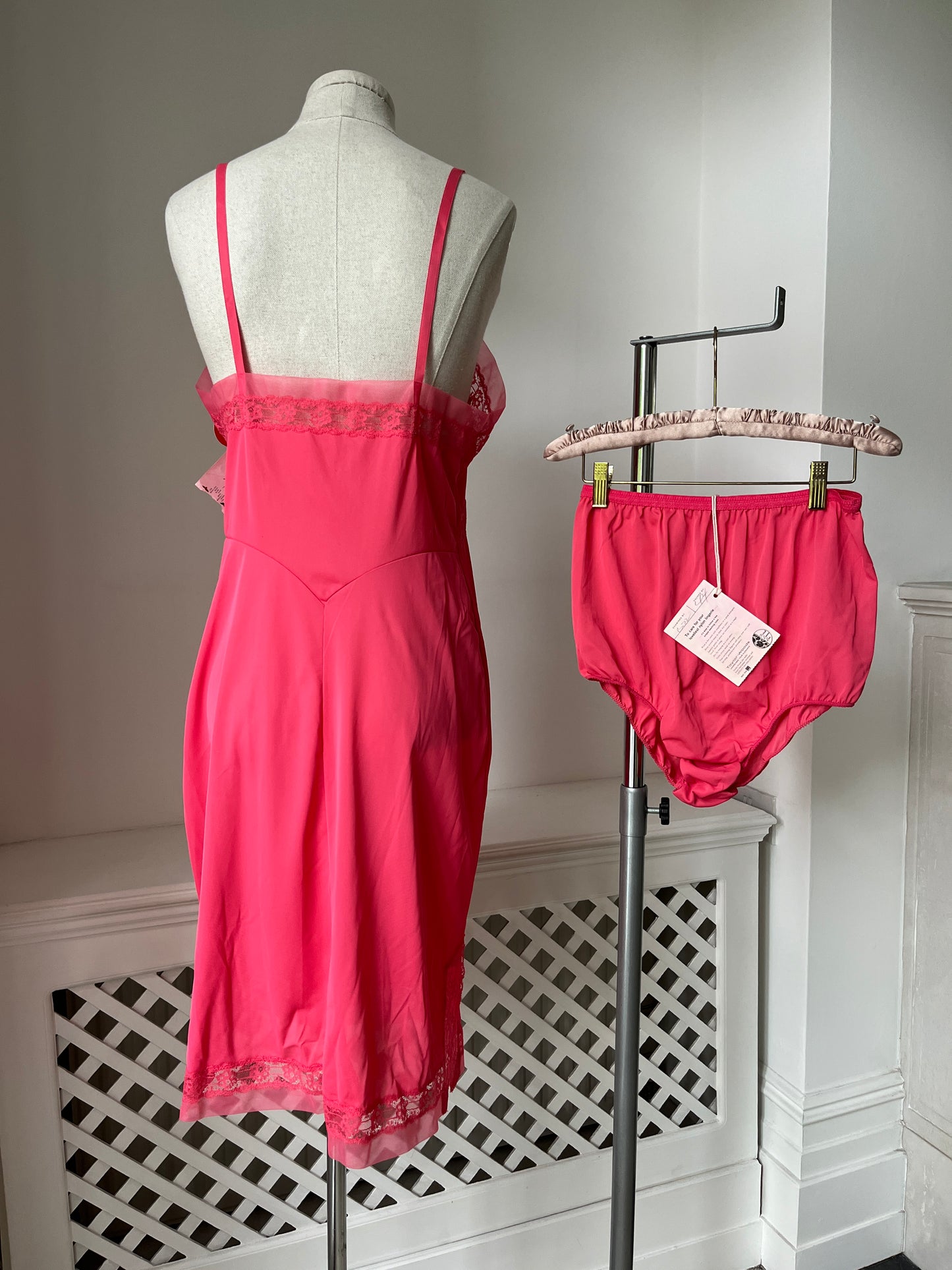 1960s 'Taylor-Woods' New Old Stock Slip and Knicker Set
