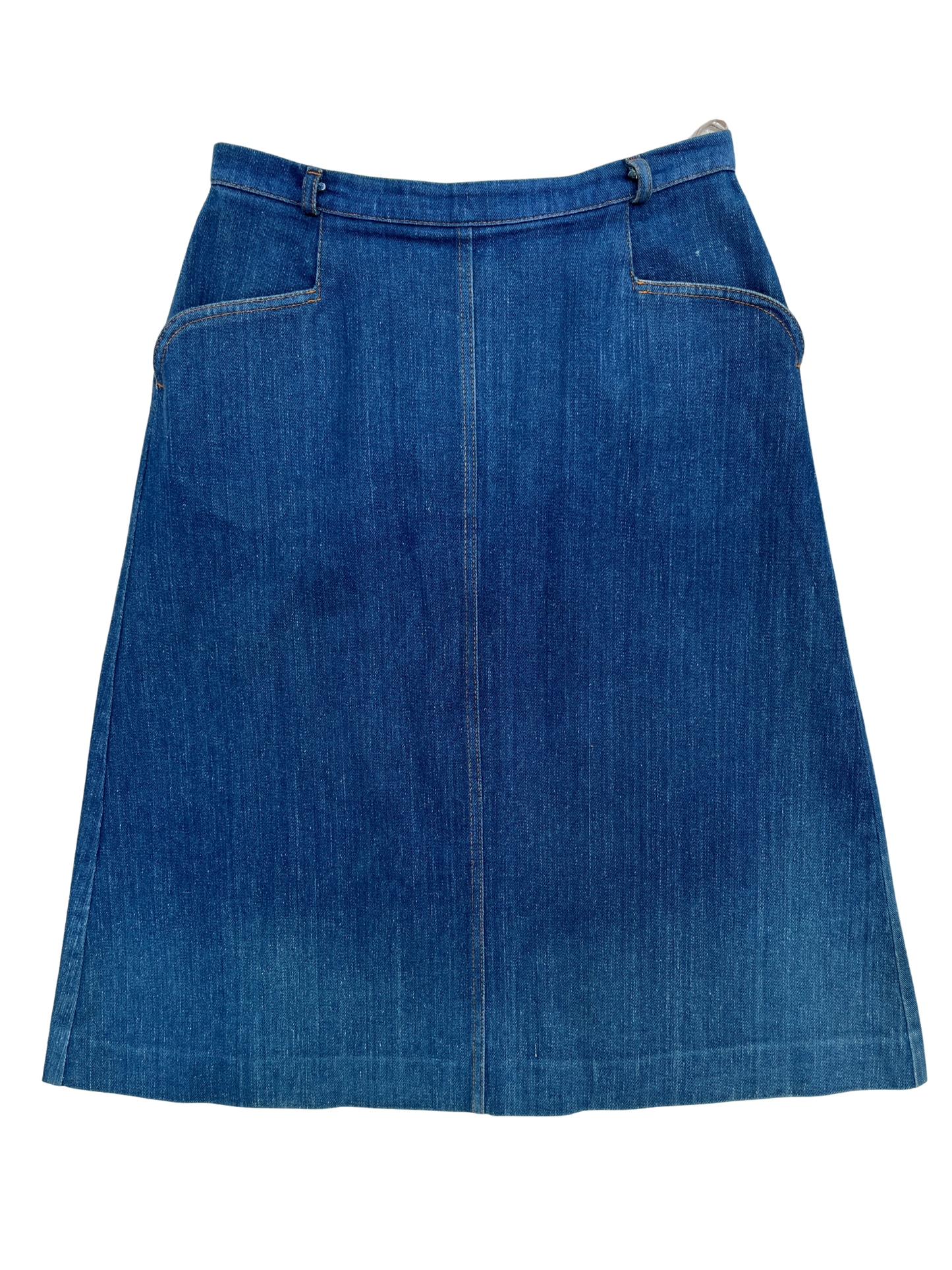 1970s 'Apawe' Denim Skirt