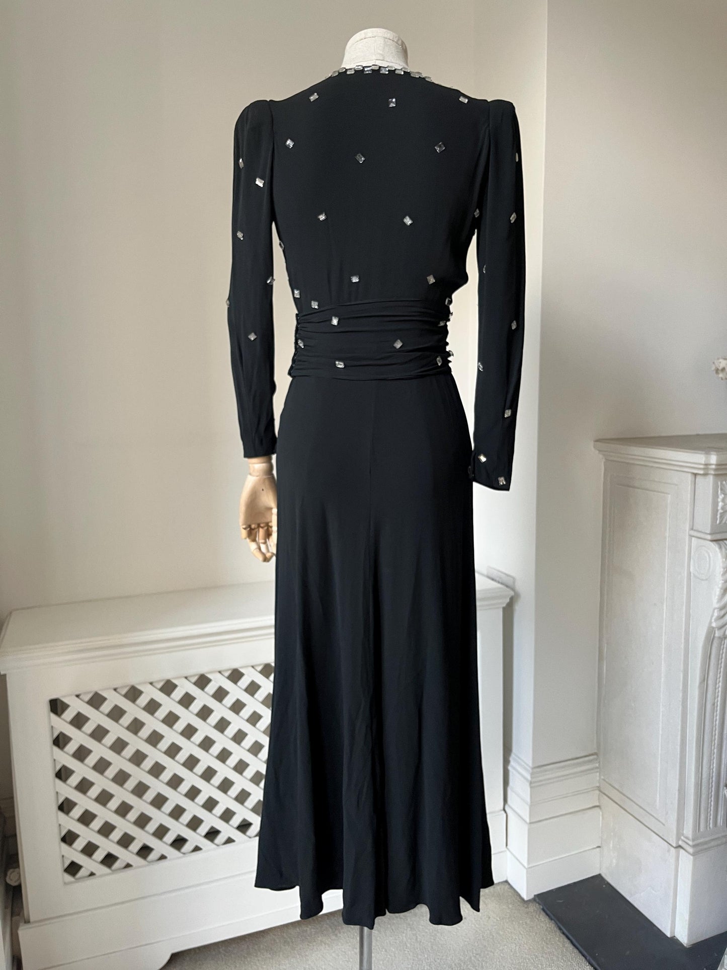 1940s 'Susan Small' Sparkling Evening Dress