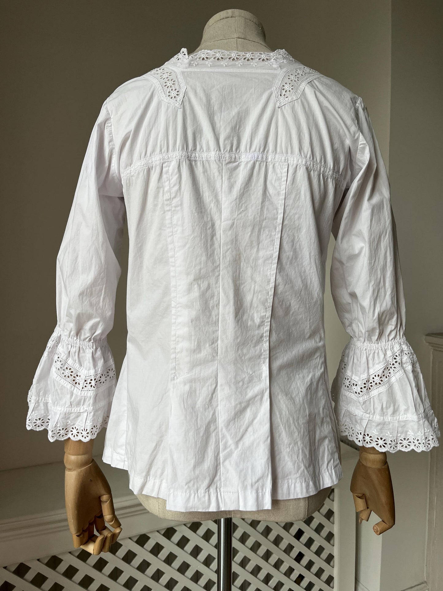 1880s 1890s Victorian *Altered* Nightdress Shirt