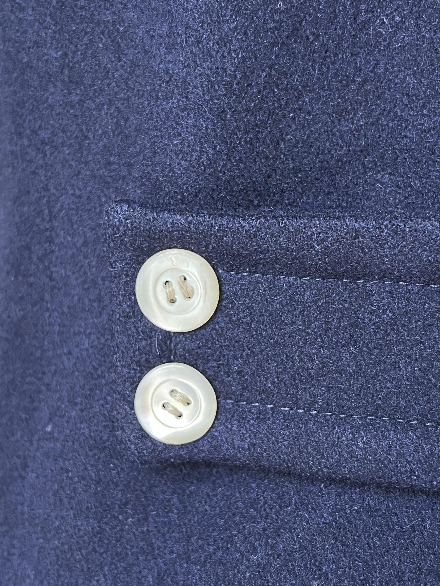 1960s Wool French Made Pea Coat