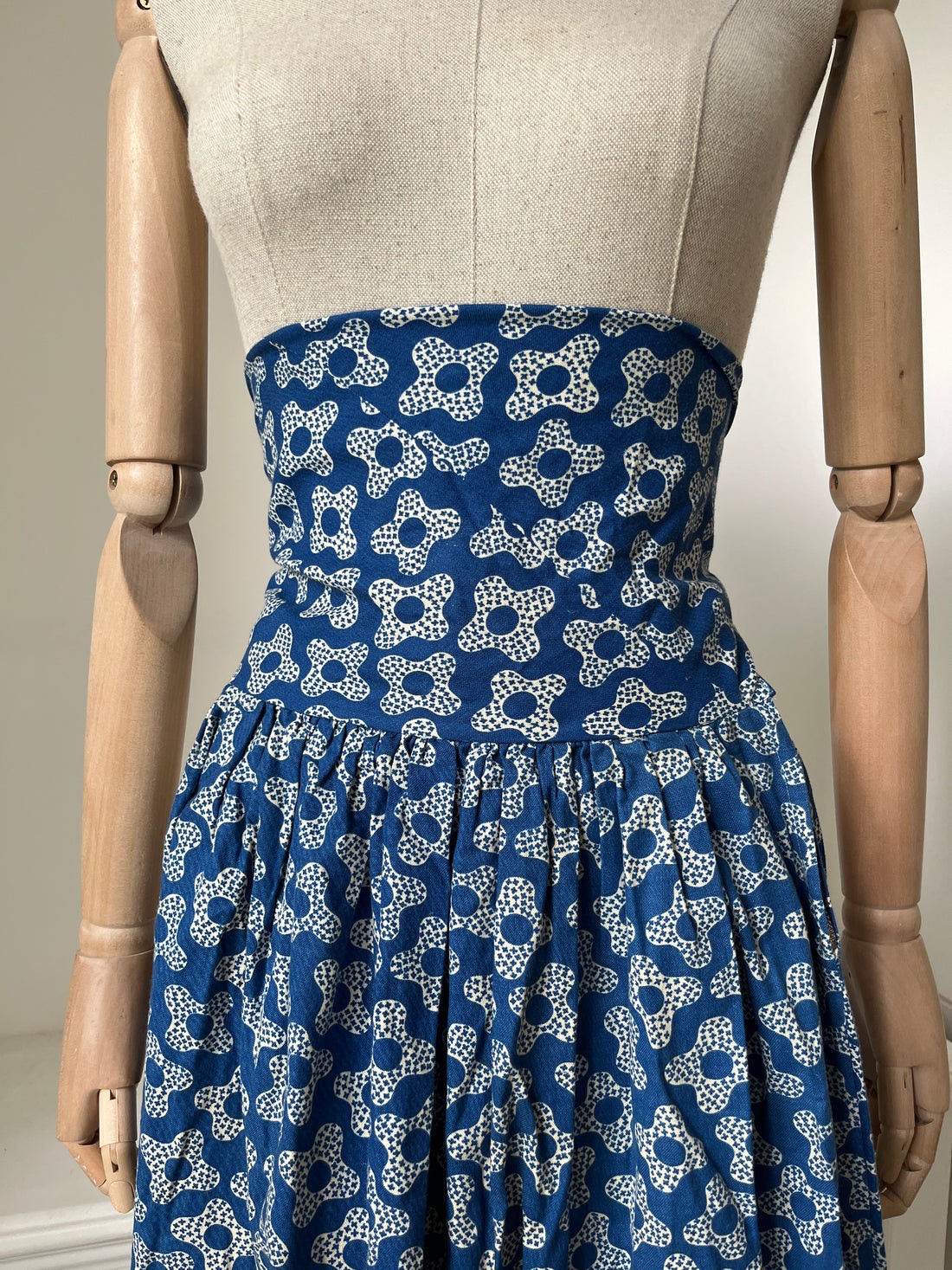 1940s 'CC41' *Rare* Ultra High Waisted Skirt