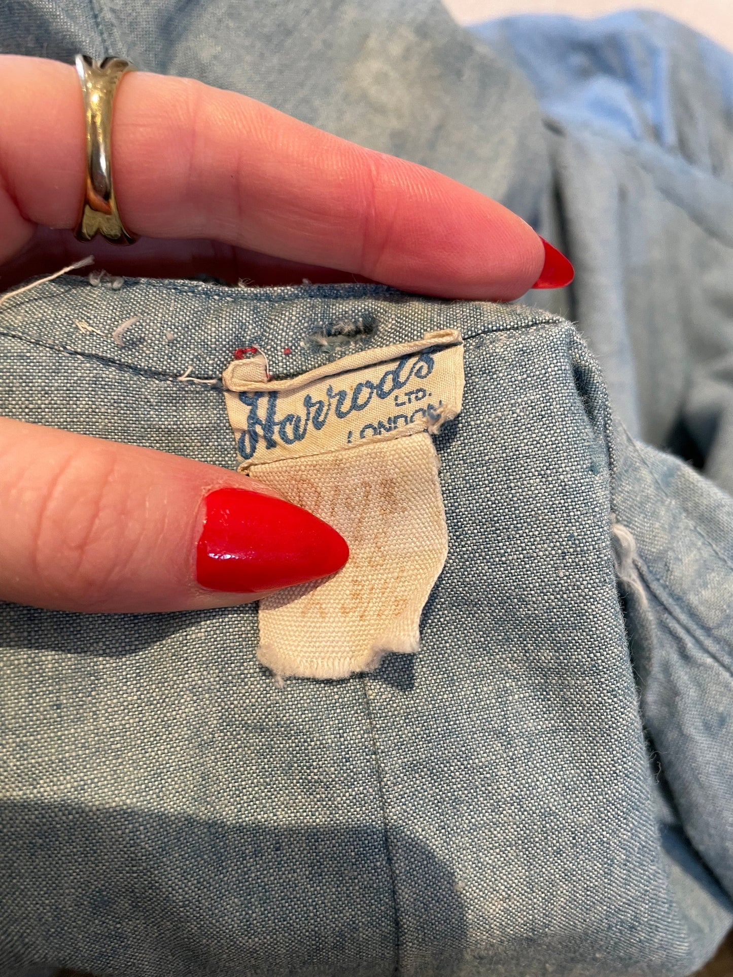 1940s 'Harrods' Workwear Nurses Dress