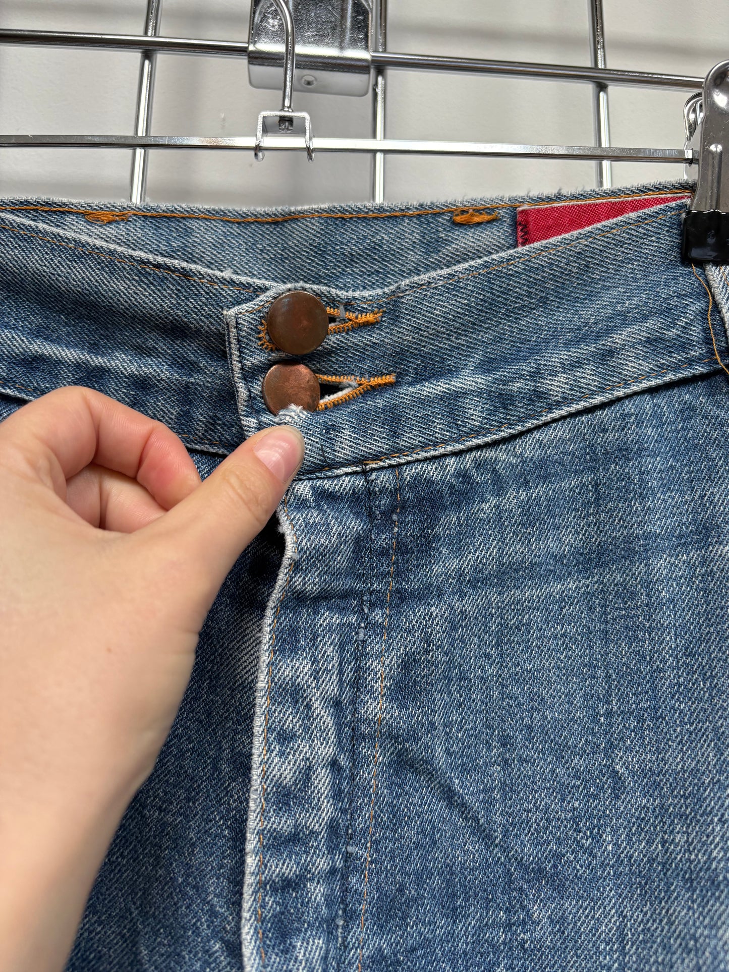 1980s 'Jean Machine' Tapered Jeans