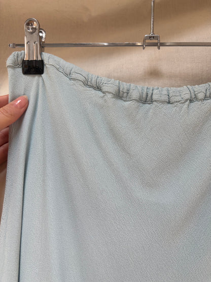 1990s Baby Blue 'Maria Avraam' Skirt Set