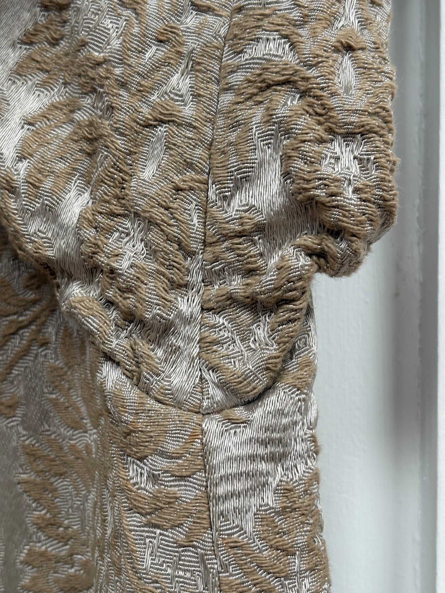 1960s Metallic A-Line Evening Coat