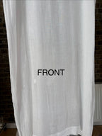 1900s Pure Cotton Sheer Dress