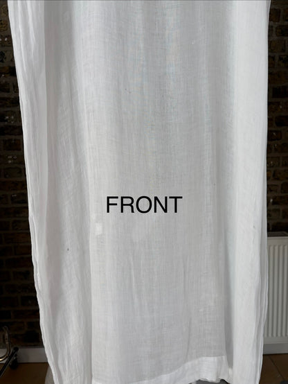 1900s Pure Cotton Sheer Dress (wounded)