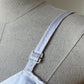 1950s White Gleaming Satin Bullet Bra